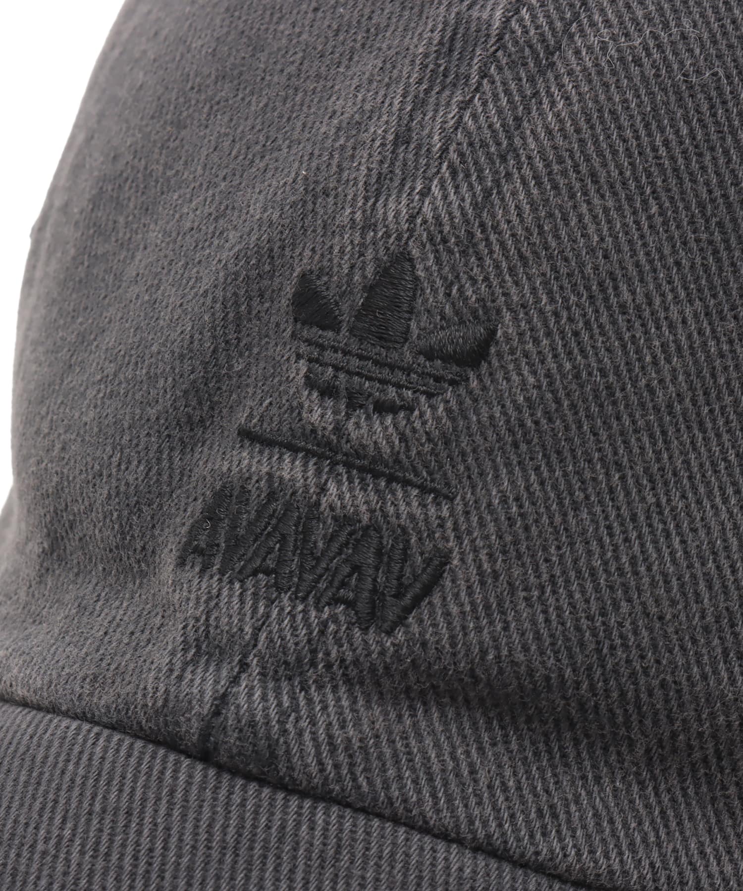 adidas BY AVAVAV SLASHED DOUBLE BRIM CAP ブラックの画像