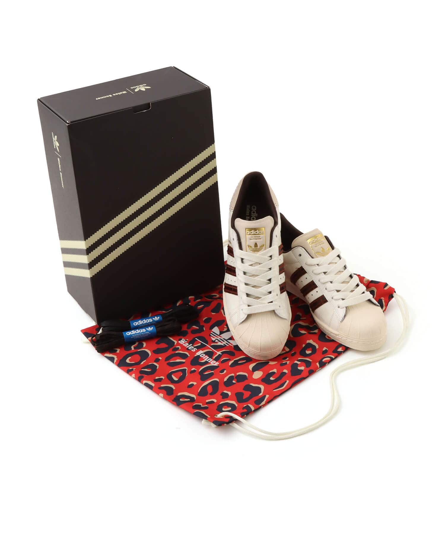 adidas WALES BONNER SUPERSTAR WONWHI/FOXBRN/WONWHIの画像