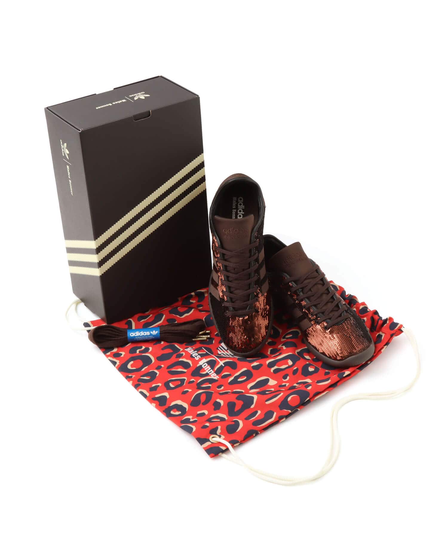 adidas WALES BONNER KARINTHA LO SUPCOL/DBROWN/CBLACKの画像