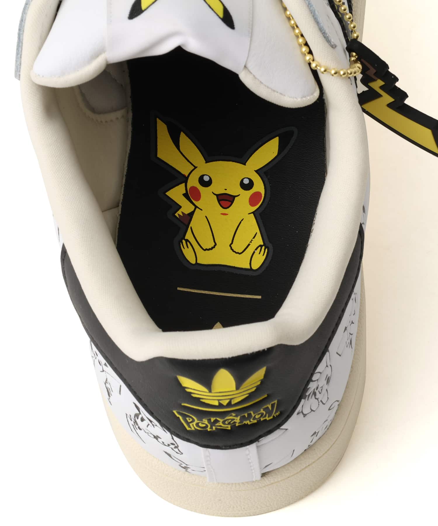 adidas POKEMON SUPERSTAR II FTWWHT/CBLACK/GOLDMTの画像