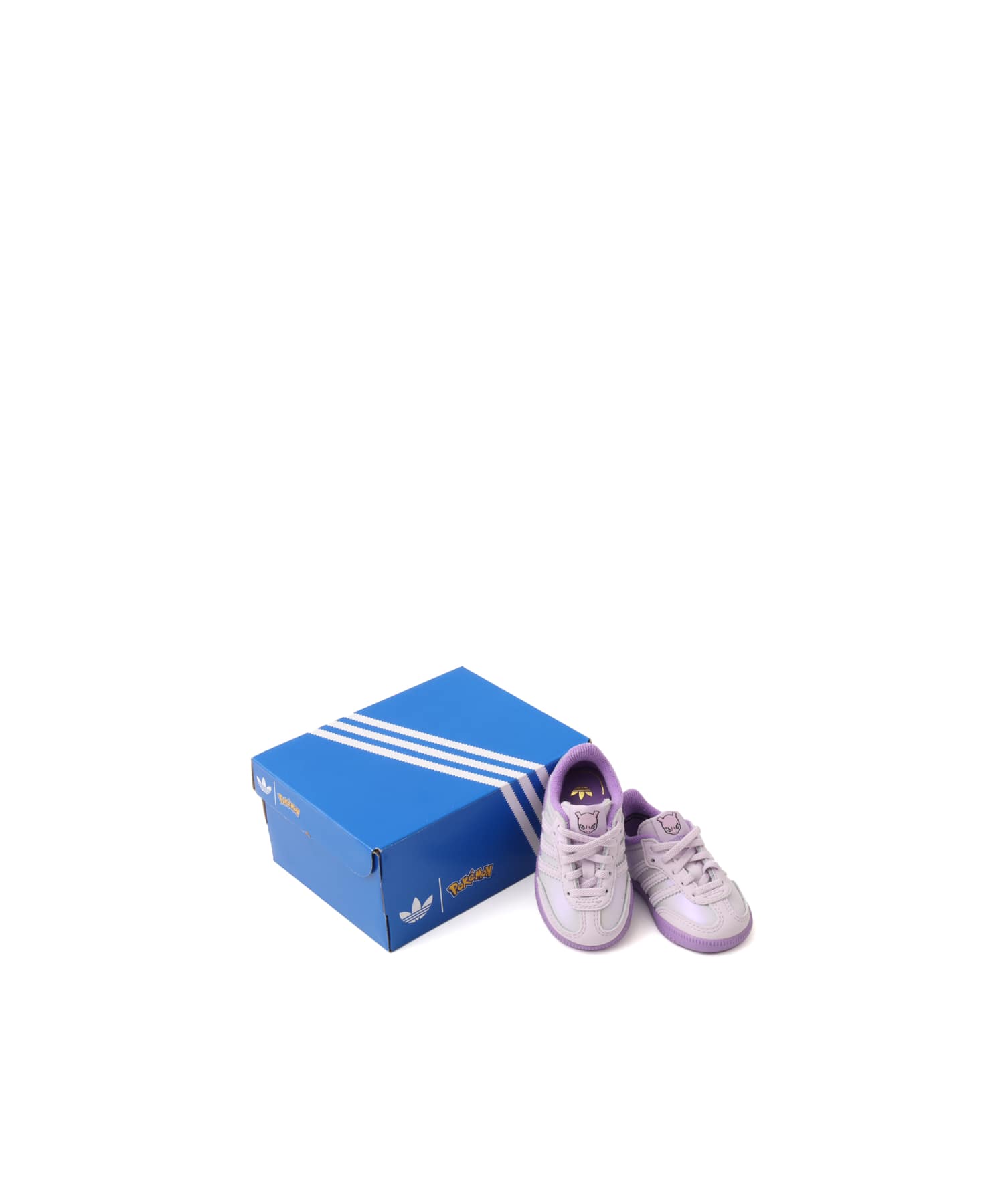 adidas POKEMON SAMBA OG ELASTIC LACE ICELAV/ICELAV/VIOFUSの画像