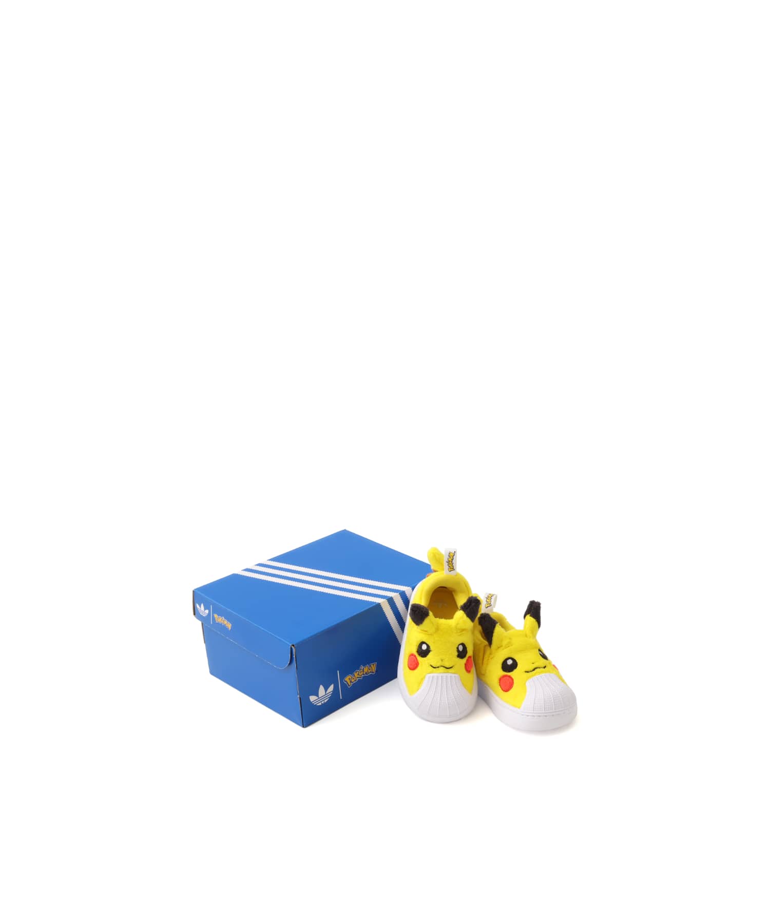 adidas POKEMON SUPERSTAR QUICKON YELLOW/CBLACK/FTWWHTの画像
