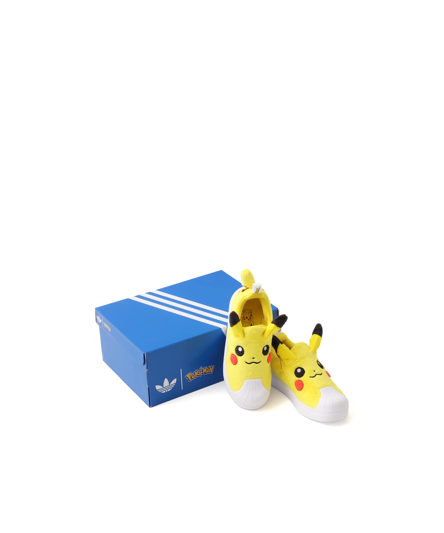 adidas POKEMON SUPERSTAR QUICKON YELLOW/CBLACK/FTWWHTの画像