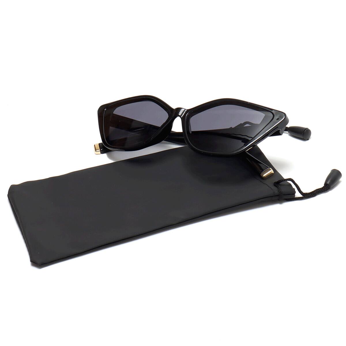 atmos pink キャットアイ サングラス BLACKの画像