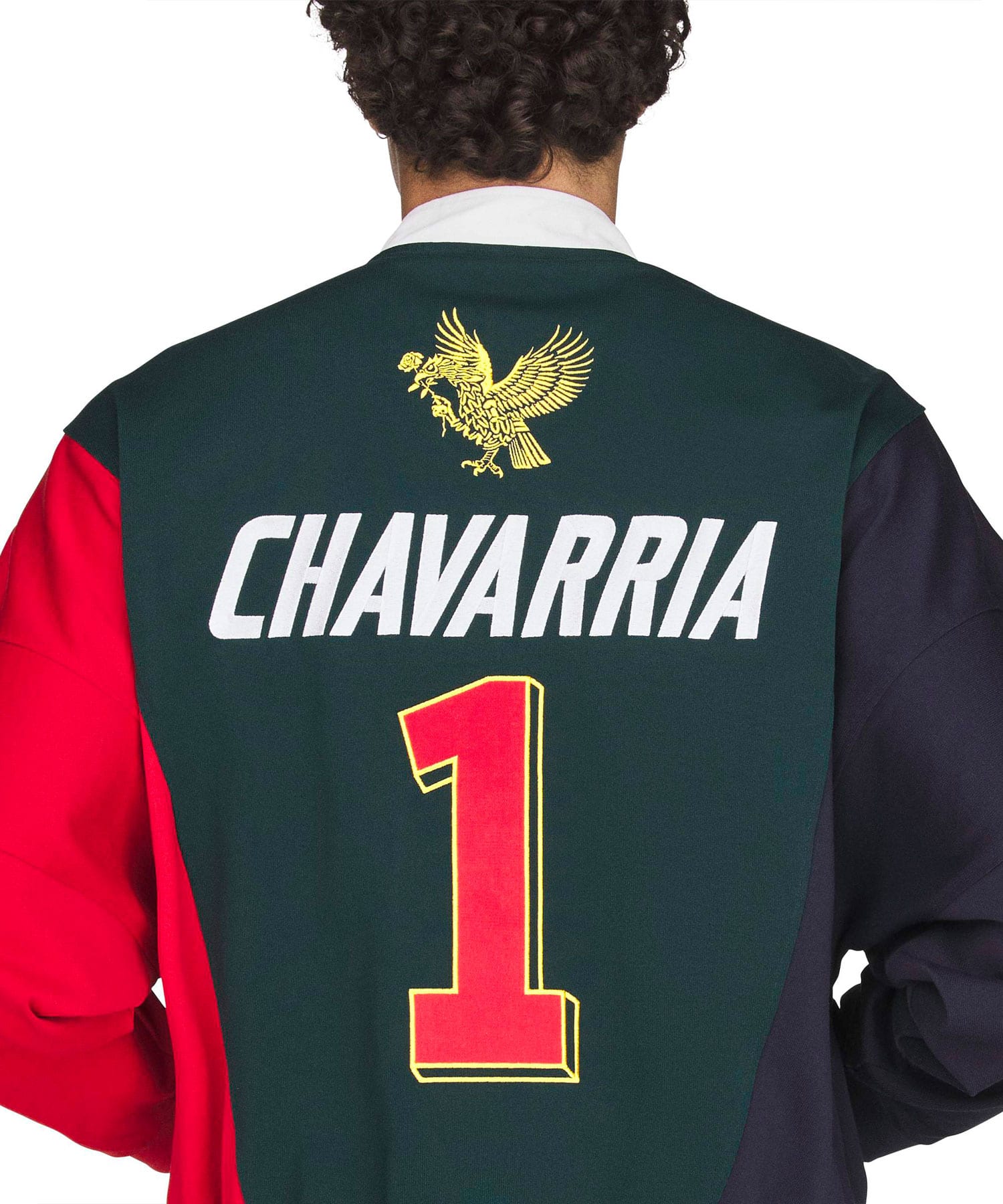adidas CHAVARRIA WATSONVILLE QUARTER ZIP オーロラアイビー/レジェンドインク/ベタースカーレットの画像