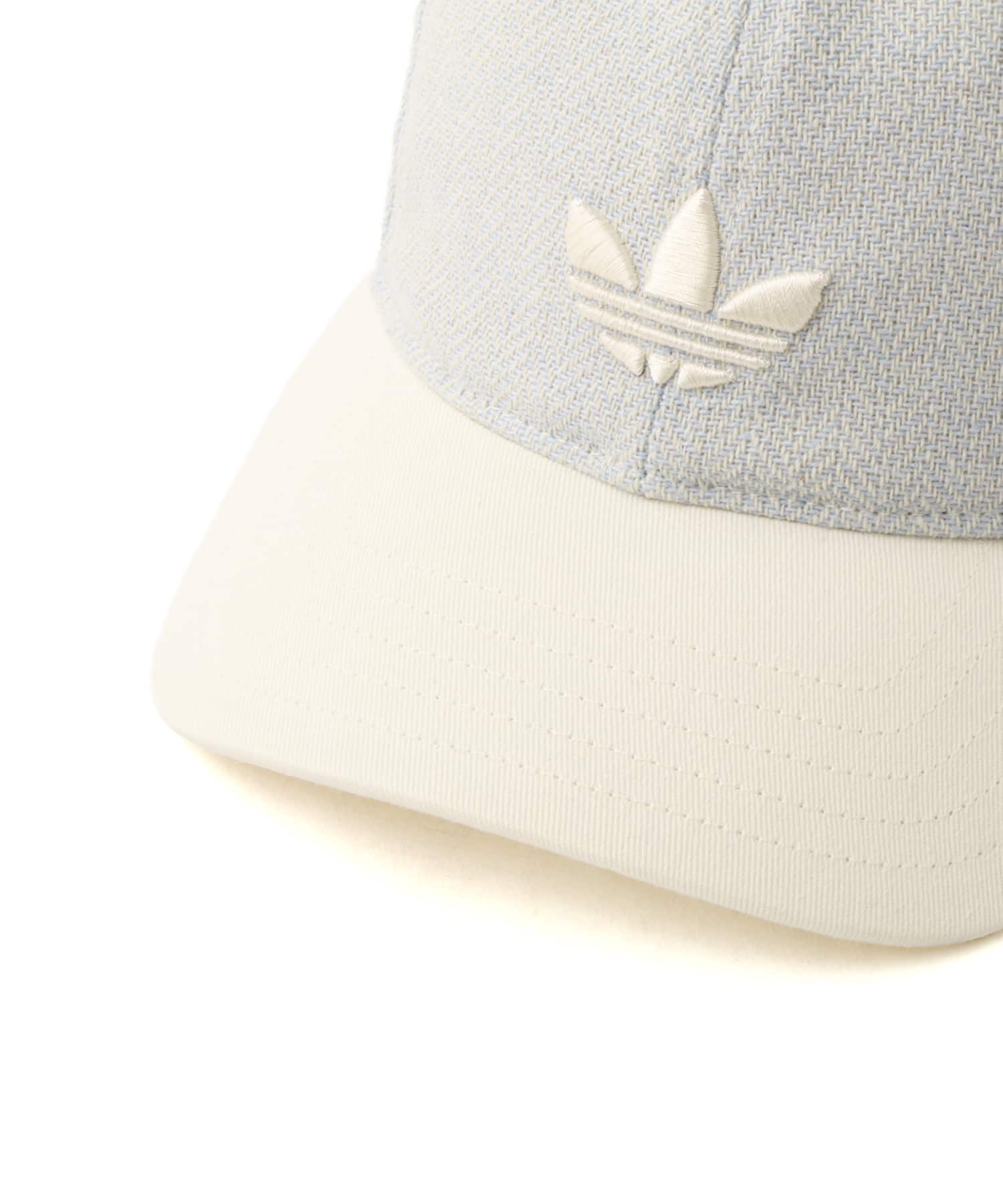 adidas TWEED CAP チョークホワイト/クリスタルスカイの画像