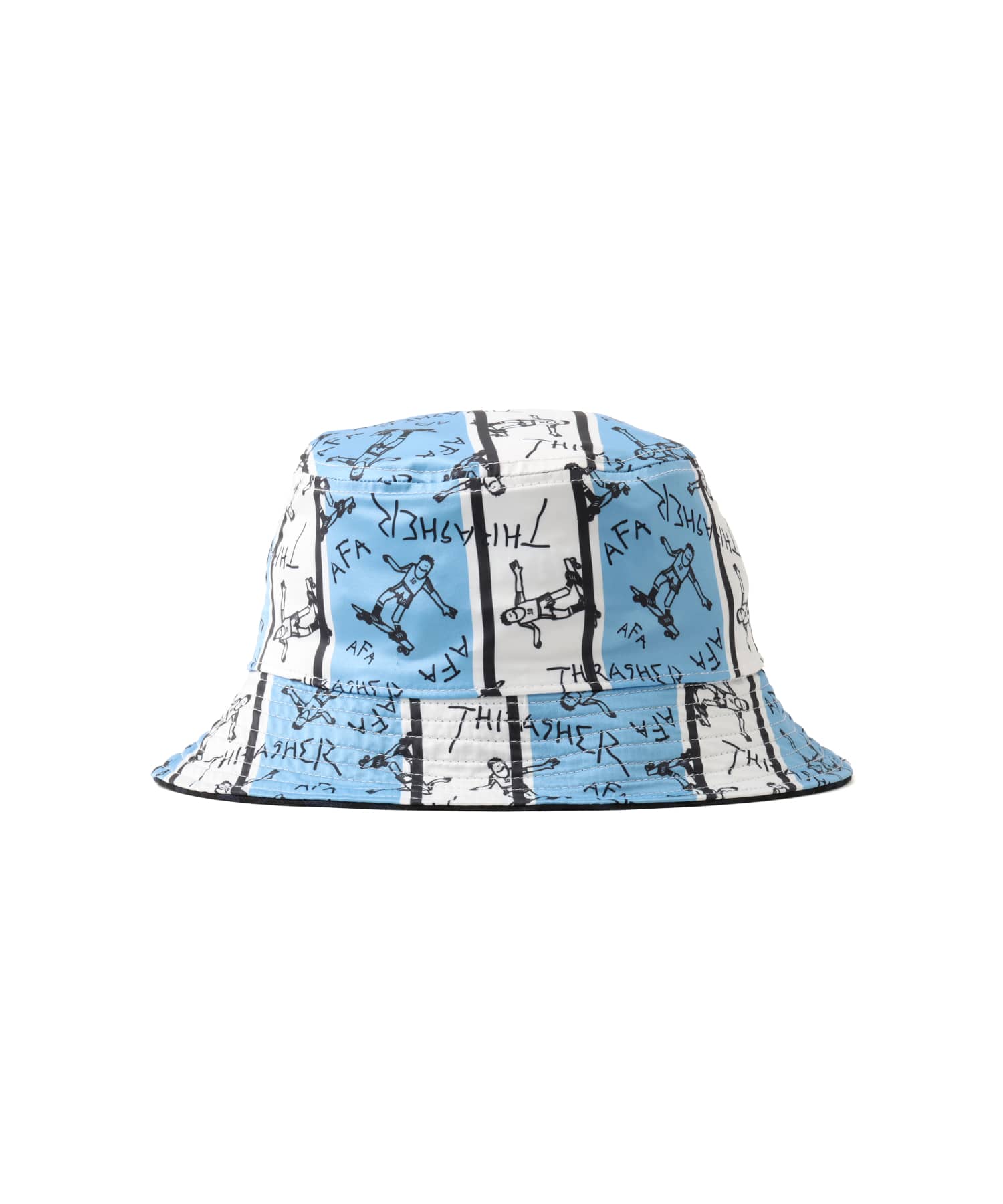 adidas THRASHER x AFA ARGENTINA BUCKET HAT ナイトネイビー/ライトブルーの画像