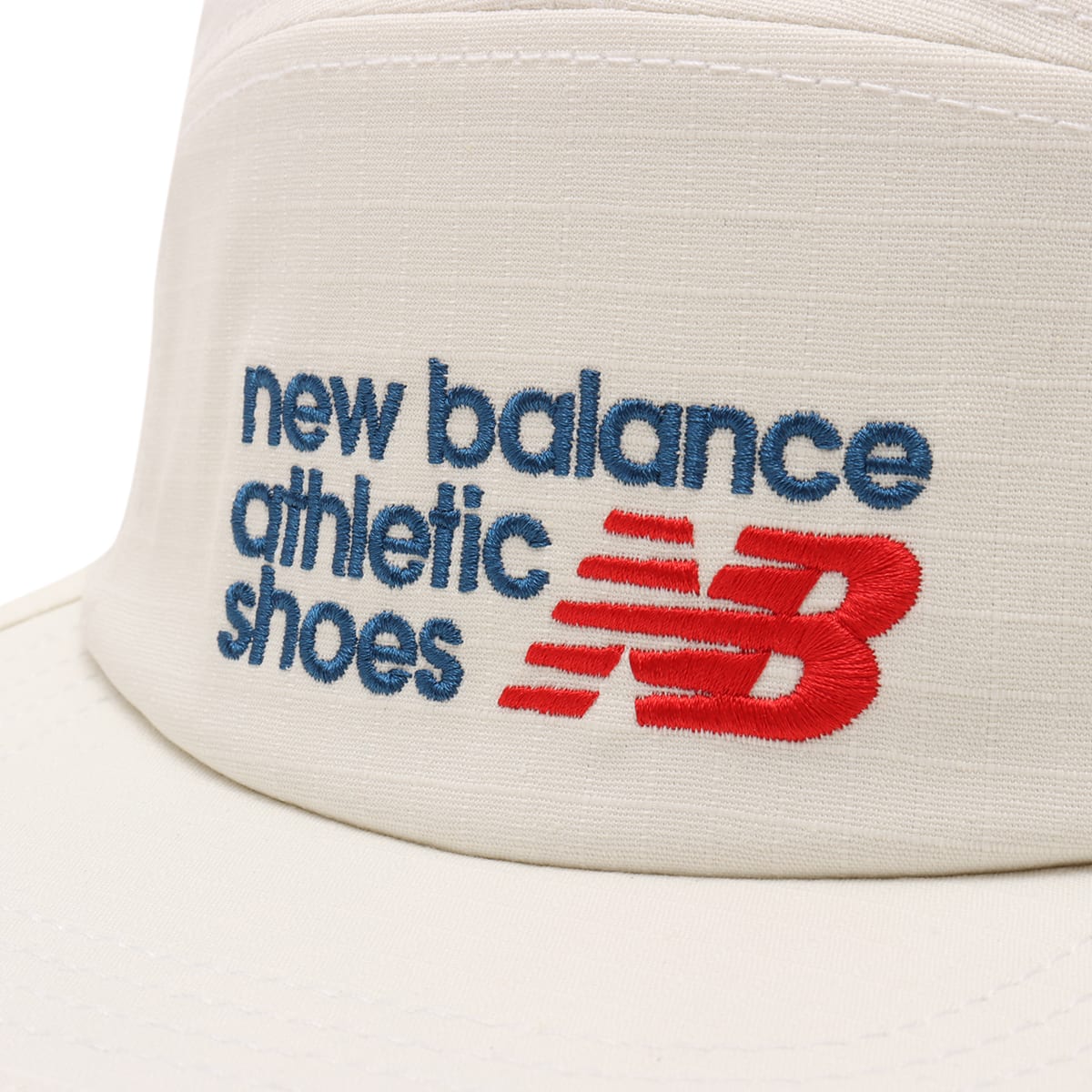 New Balance 5 Panel Athletic Graphic CAP シーソルトの画像
