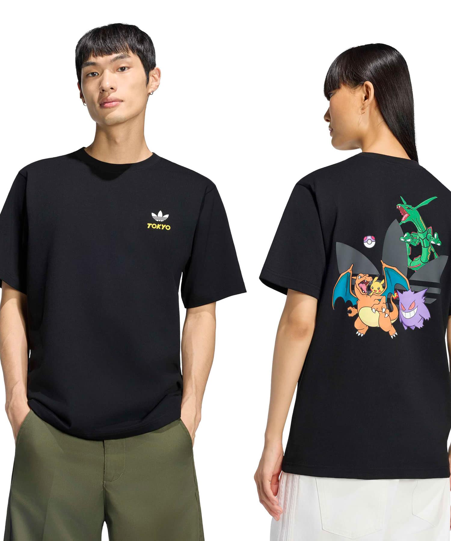 adidas POKEMON TEE TOKYO1 BLACKの画像
