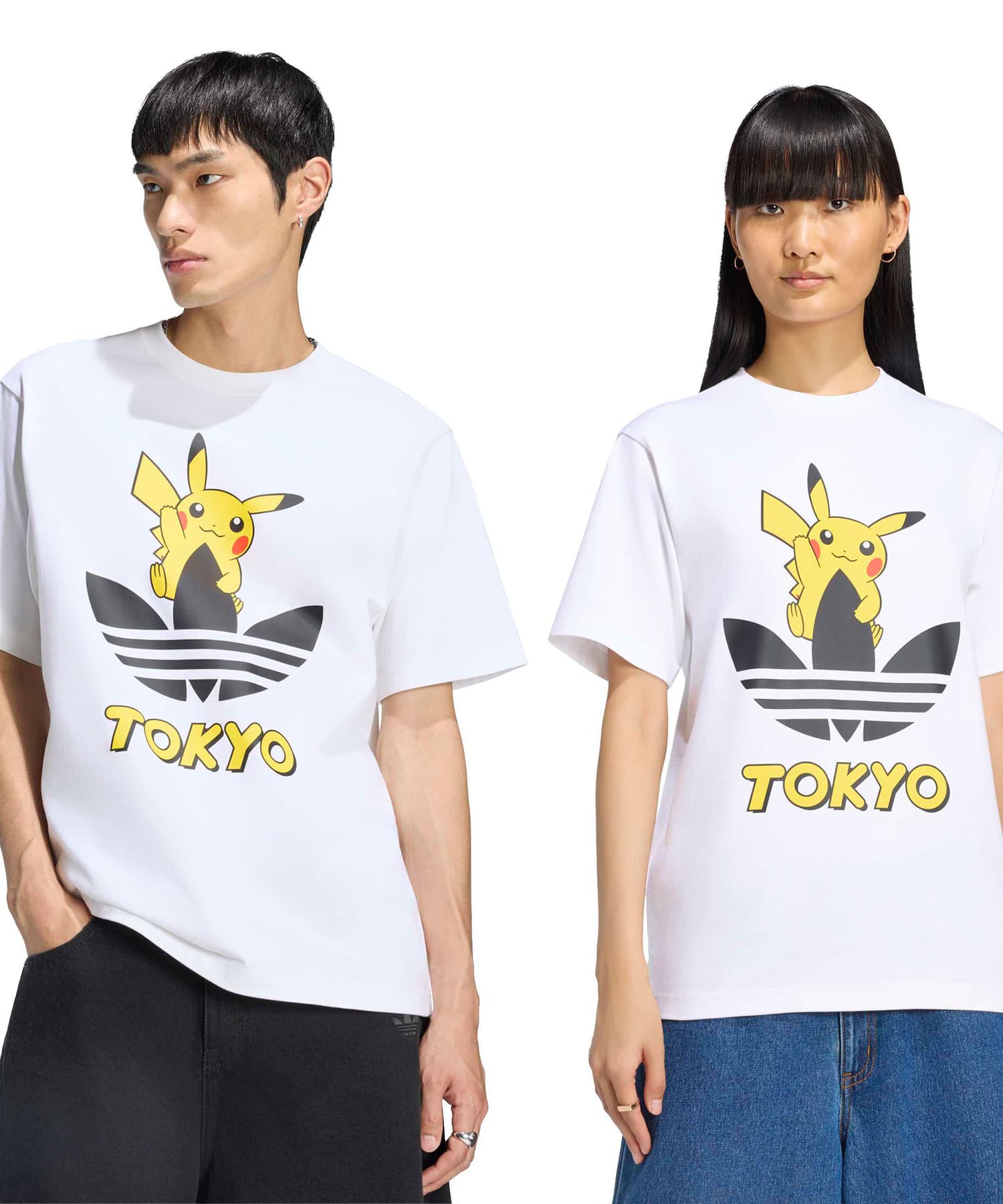 adidas POKEMON TEE TOKYO3 WHITEの画像