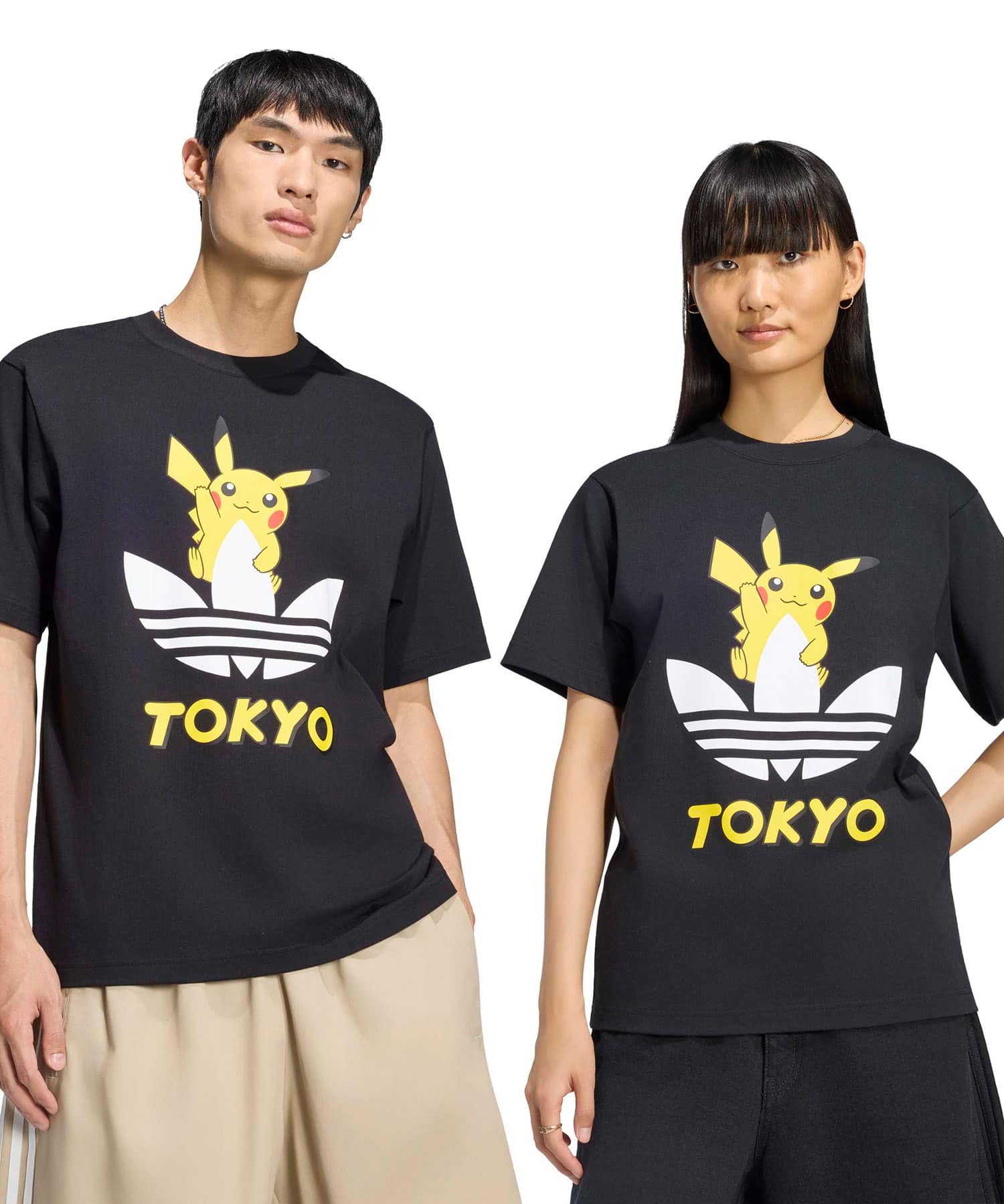 adidas POKEMON TEE TOKYO3 BLACKの画像