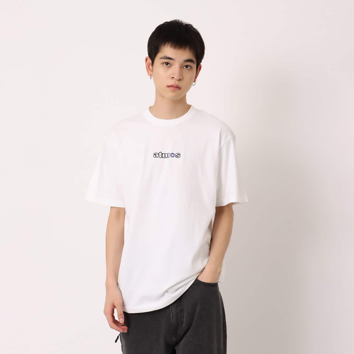 atmos × Clottee T-shirt WHITEの画像