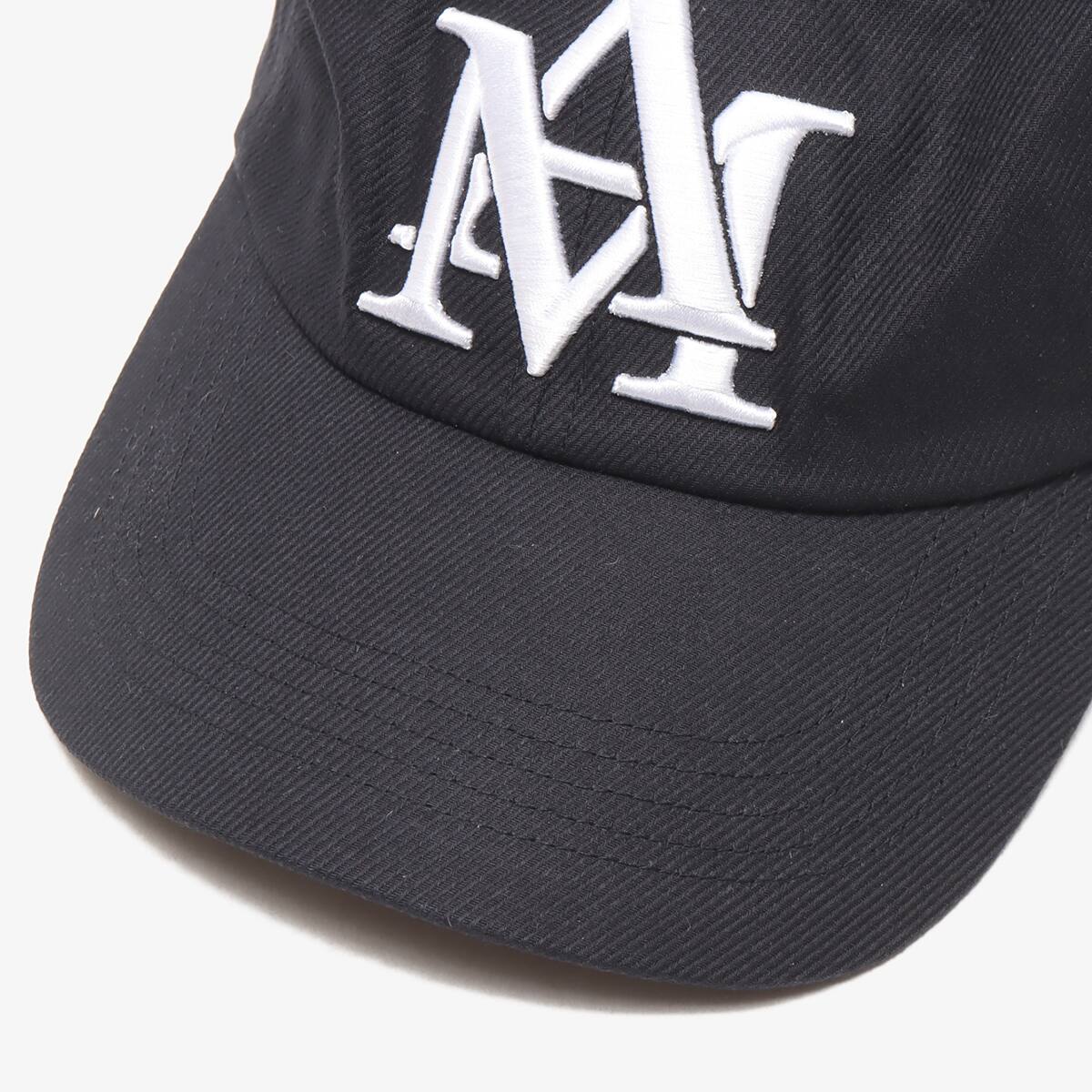 atmos atmos (AM) logo cap BLACKの画像