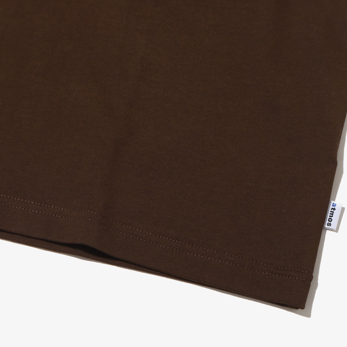 atmos PATCH LOGO LS T-Shirts BROWNの画像