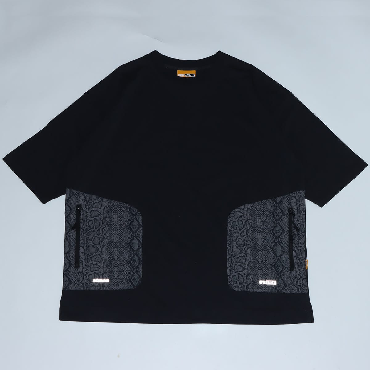 atmos × GRIPSWANY CAMP POCKET T-SHIRT BLACK 23FA-S