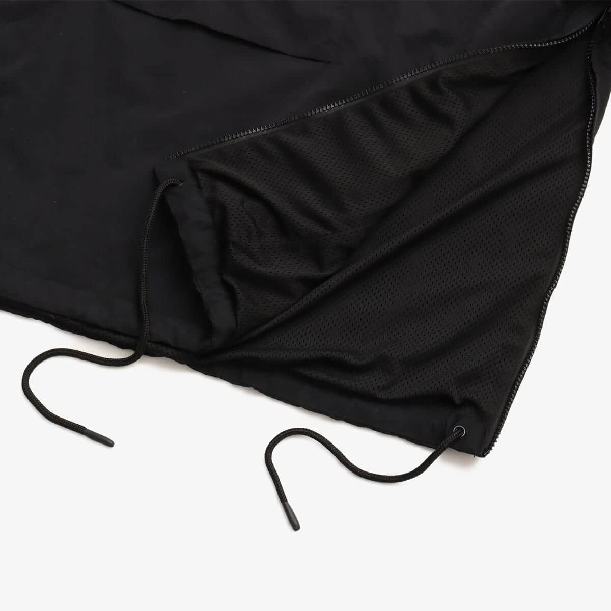 atmos Nylon Anorak Hoodie BLACK