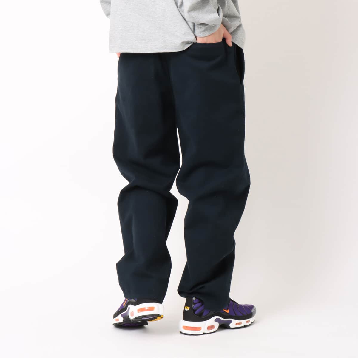 atmos Baggy Tapered Chino Pants NAVY