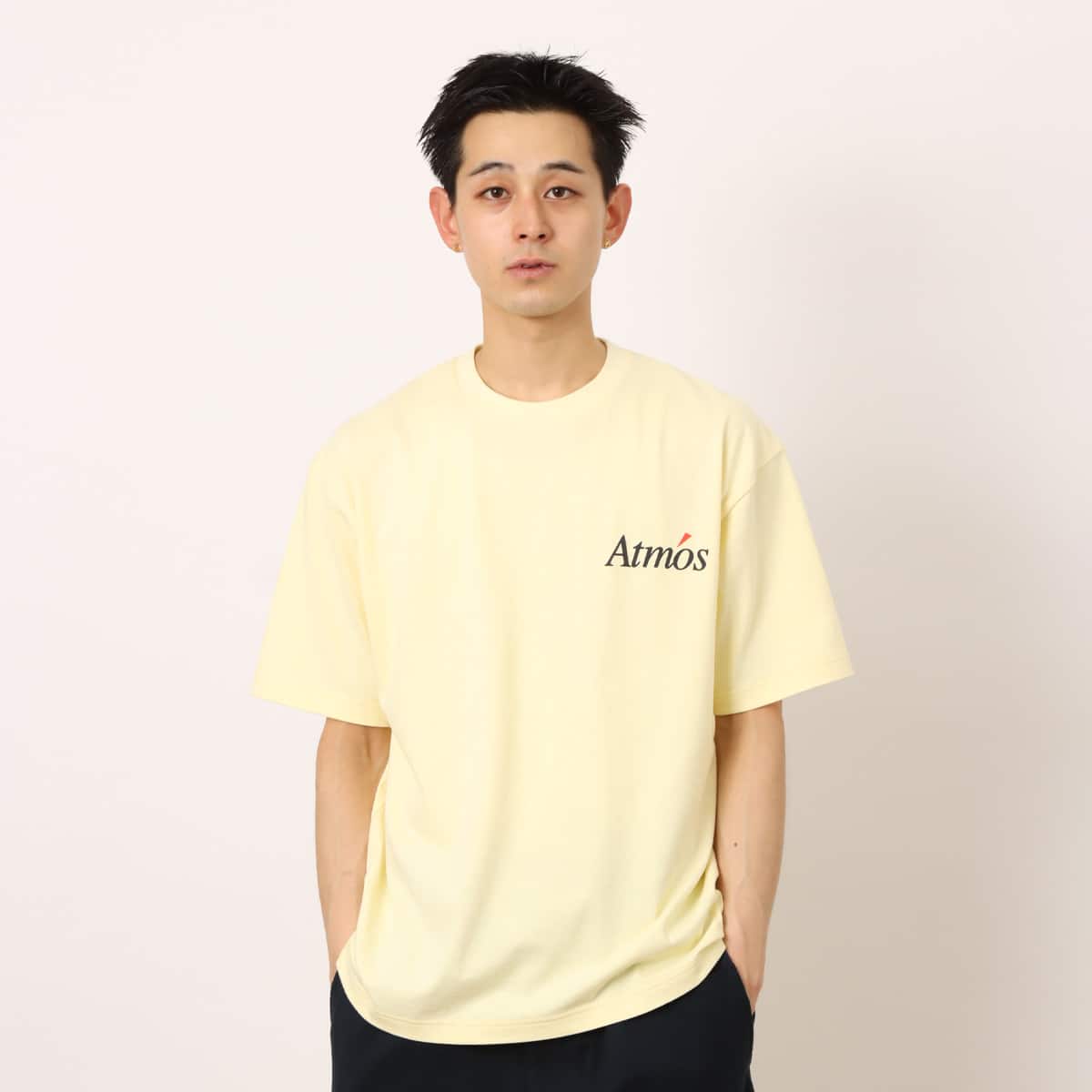 atmos Back Logo T-shirt YELLOWの画像