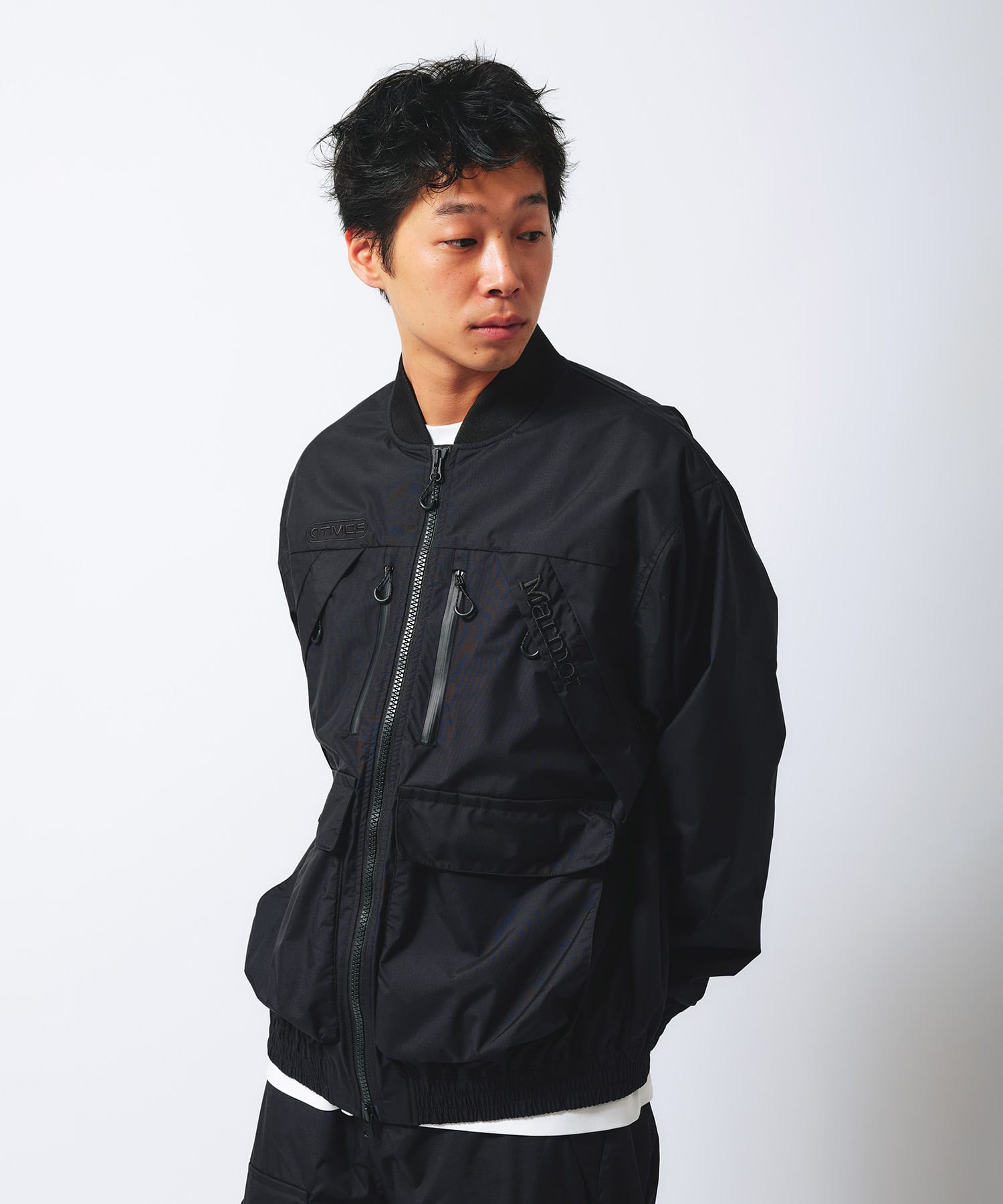 atmos x Marmot Gear-Up MA-1 BLACKの画像