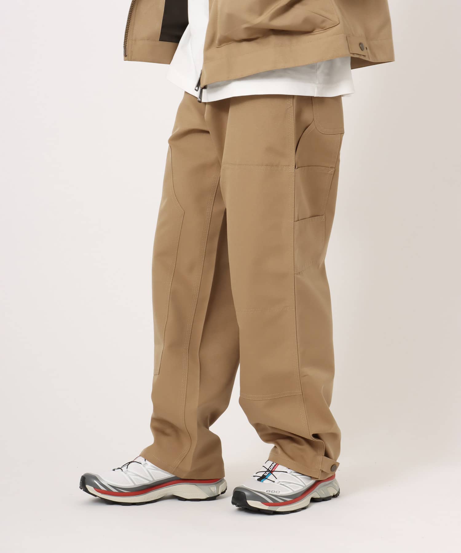 atmos OX Double Knee Pants BEIGEの画像