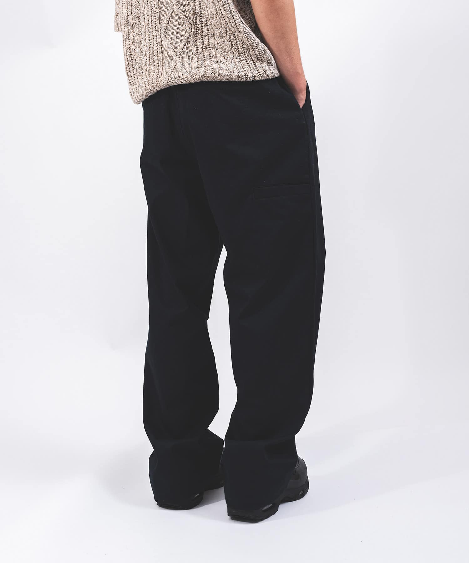 atmos Two Tack Trousers NAVYの画像