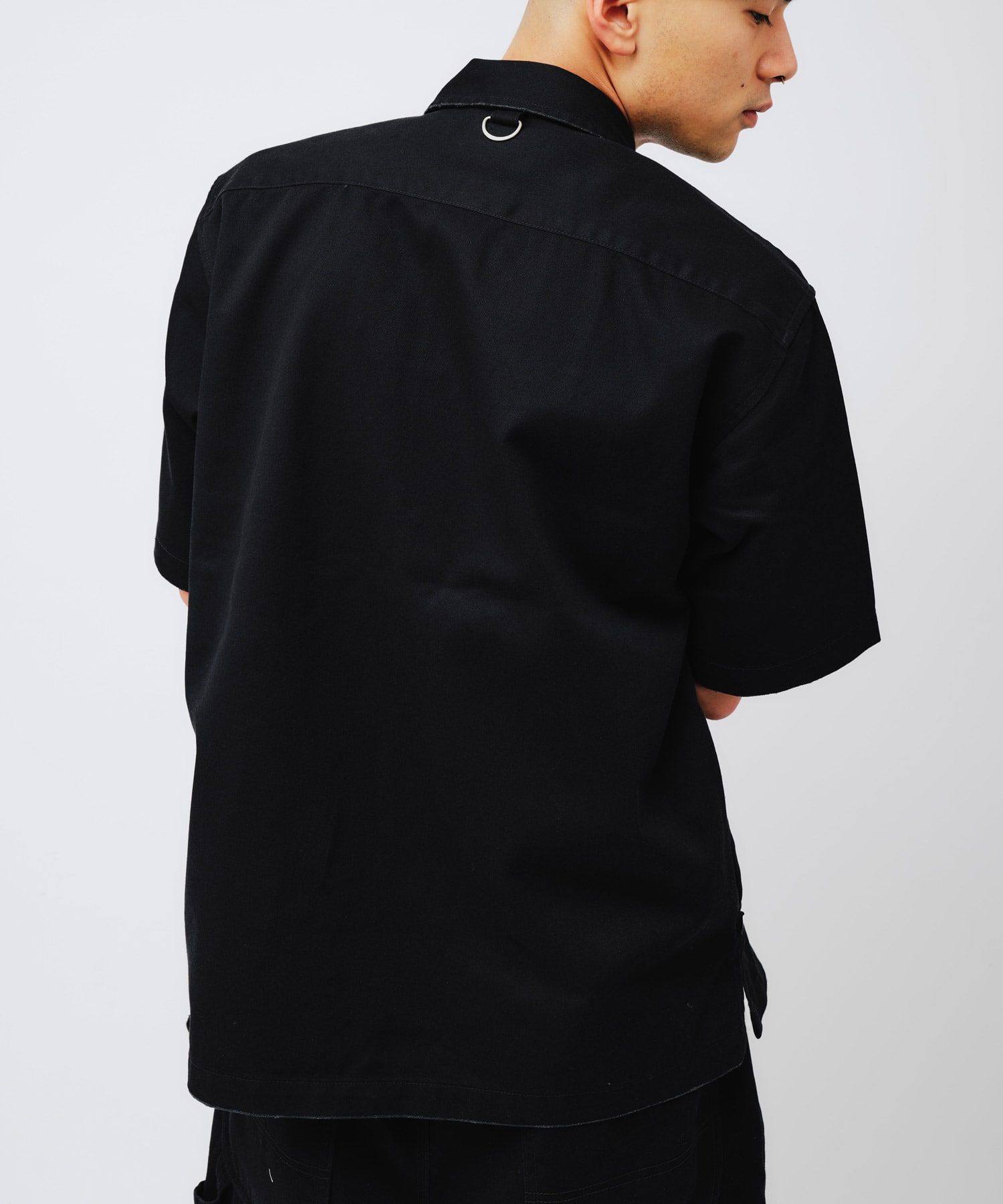 Dickies x atmos Utility WORK SS SHIRT BLACKの画像