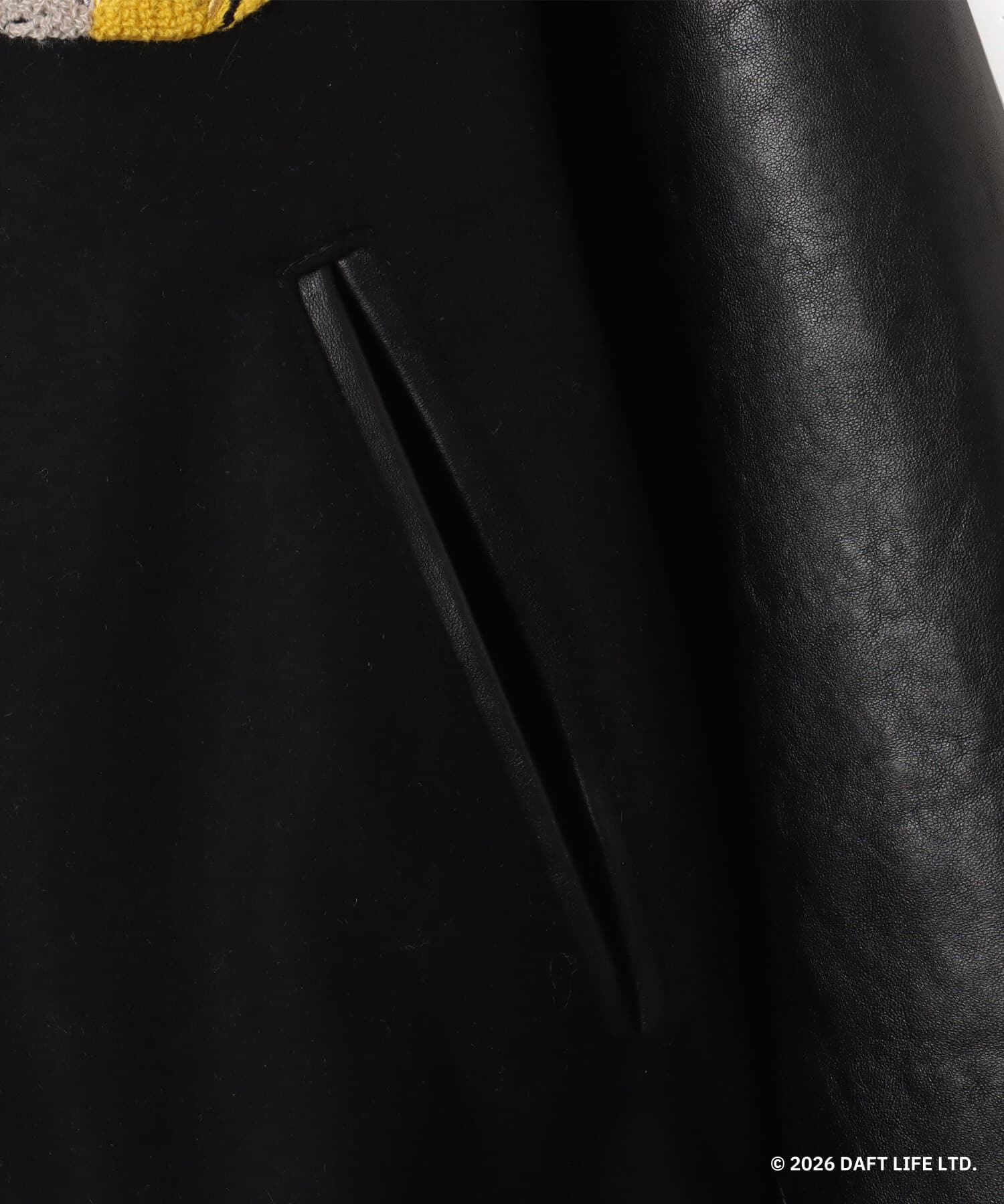 atmos x Daft Punk Random Access Memories Varsity Jacket BLACKの画像