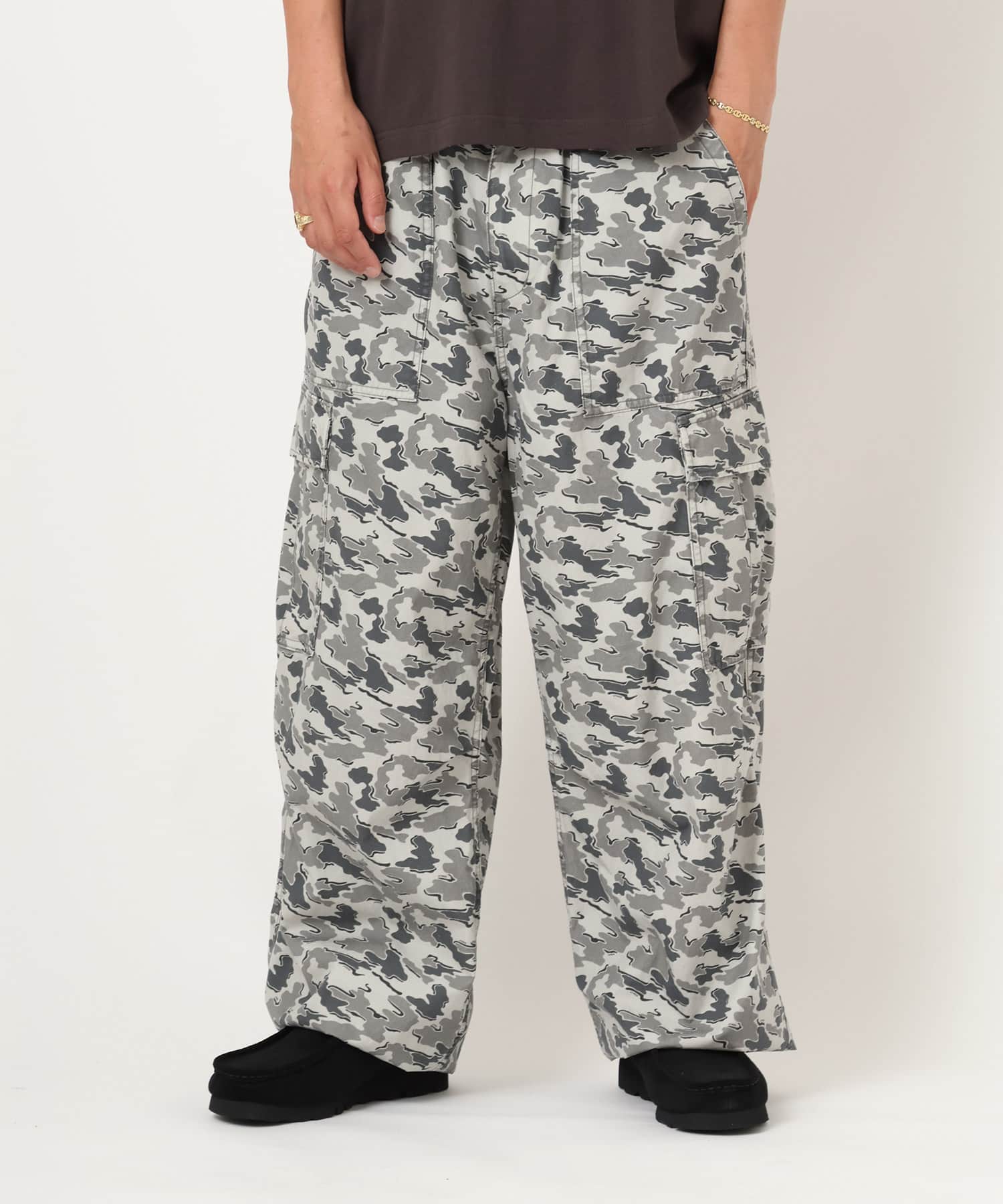 atmos Cotton Military Cargo Pants CAMOUFLAGE GRAYの画像