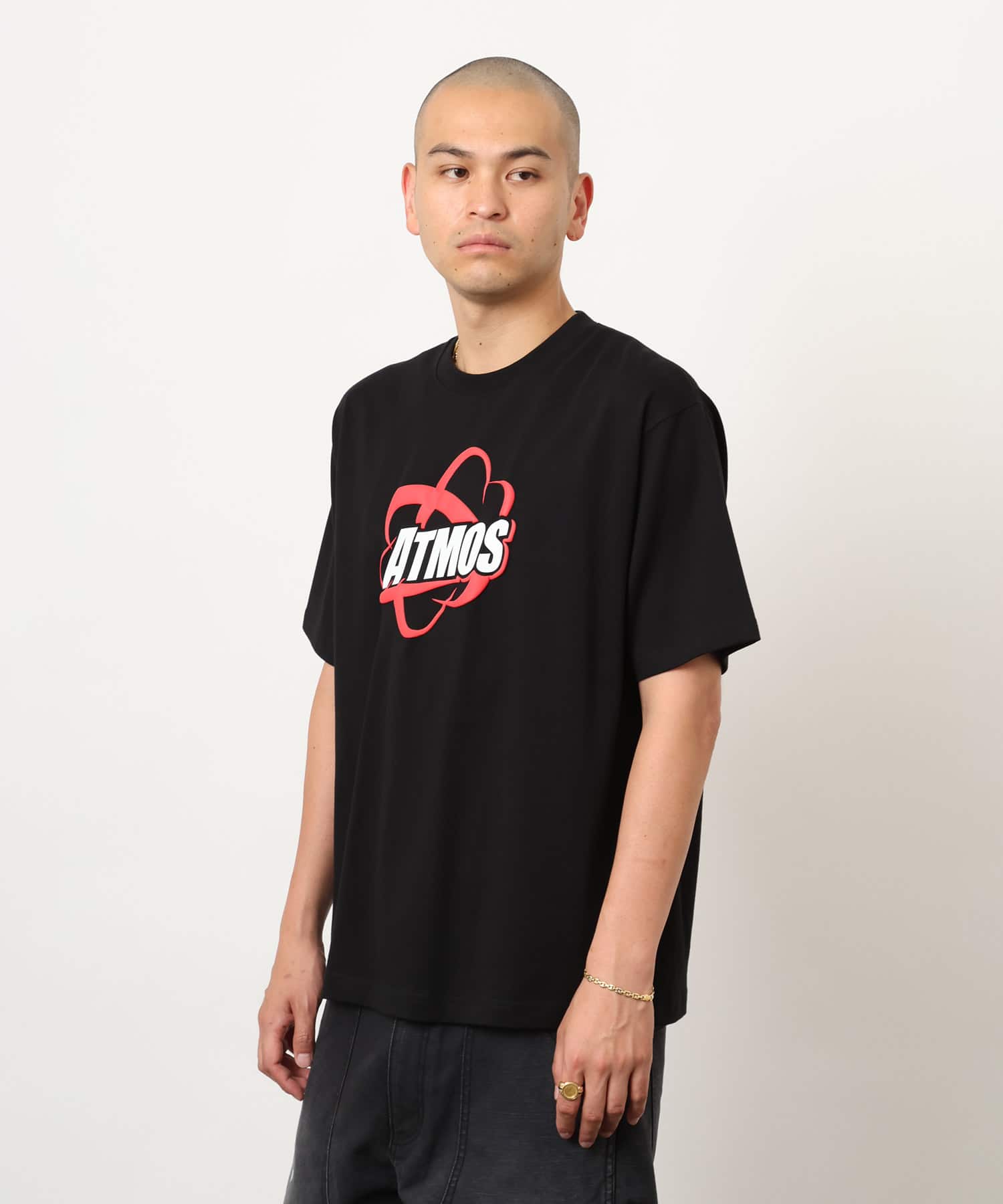 atmos Laundry Print T-shirt BLACKの画像