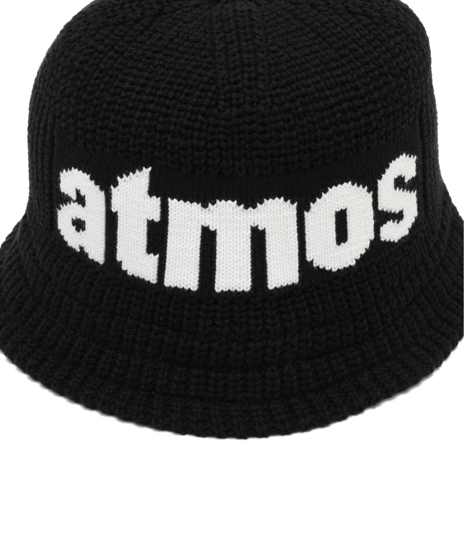 atmos Logo Print Vacation Hat BLACKの画像