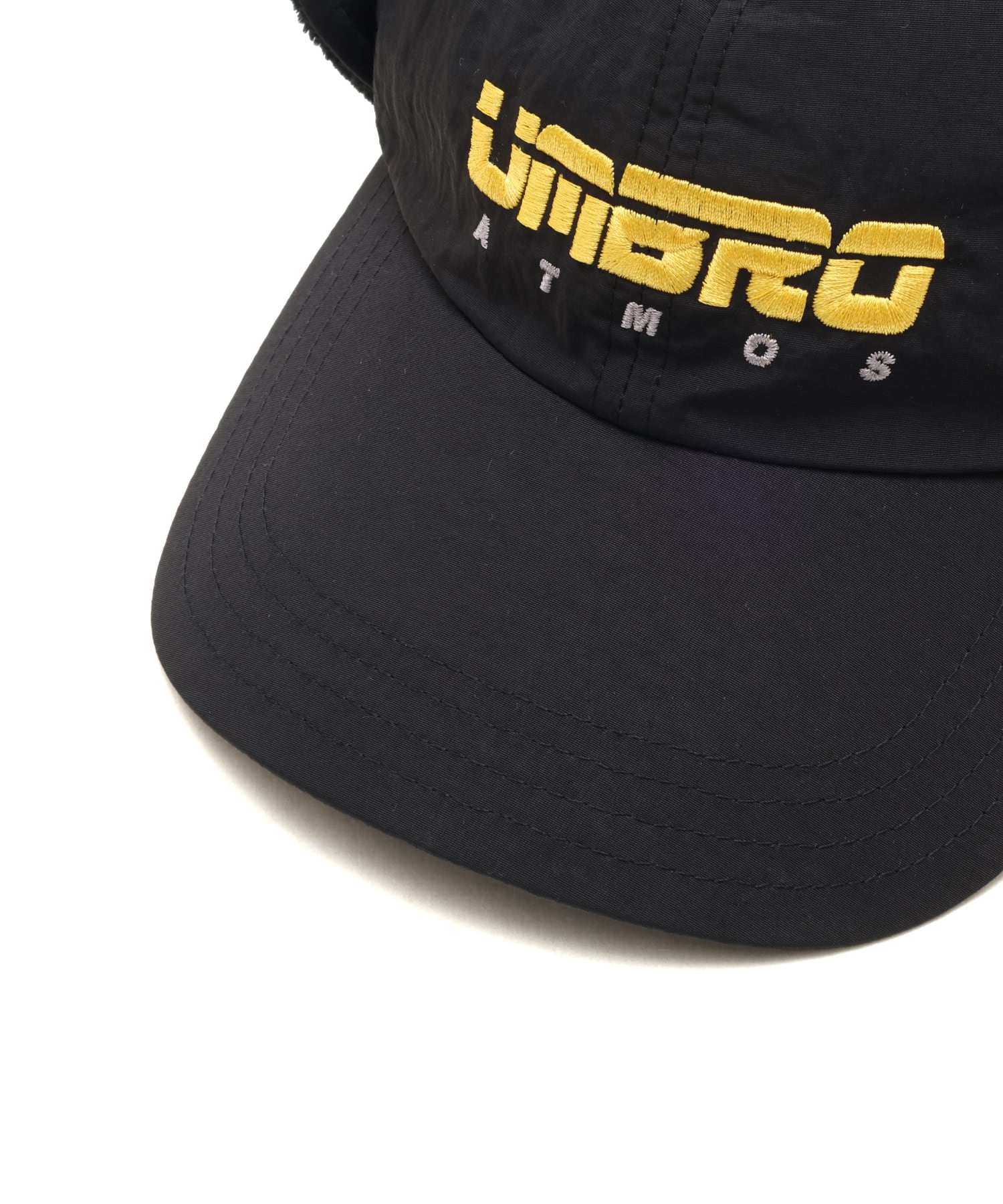 UMBRO x atmos Fleece Flight Cap BLACKの画像