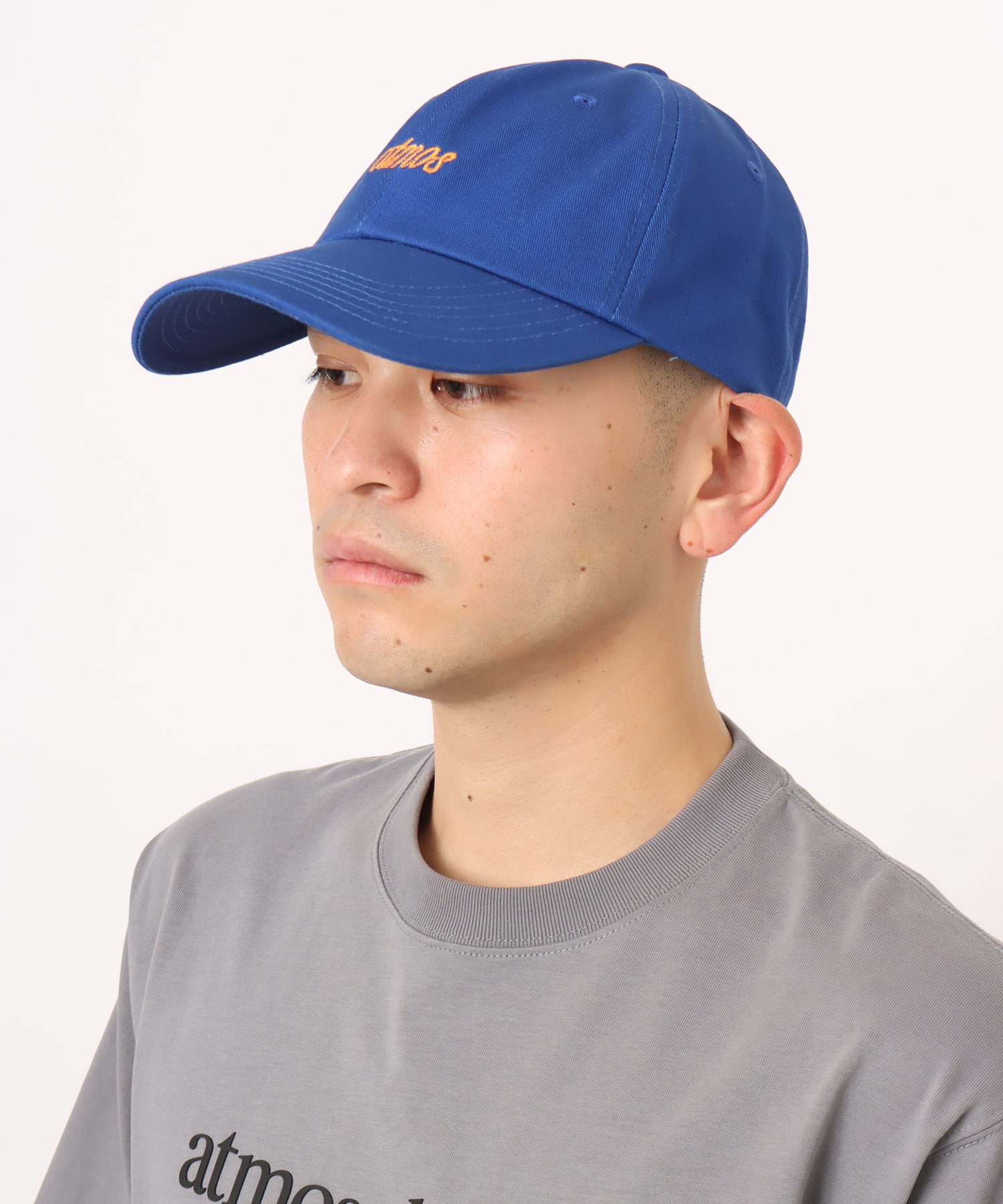 atmos Cotton Twill Cap BLUEの画像