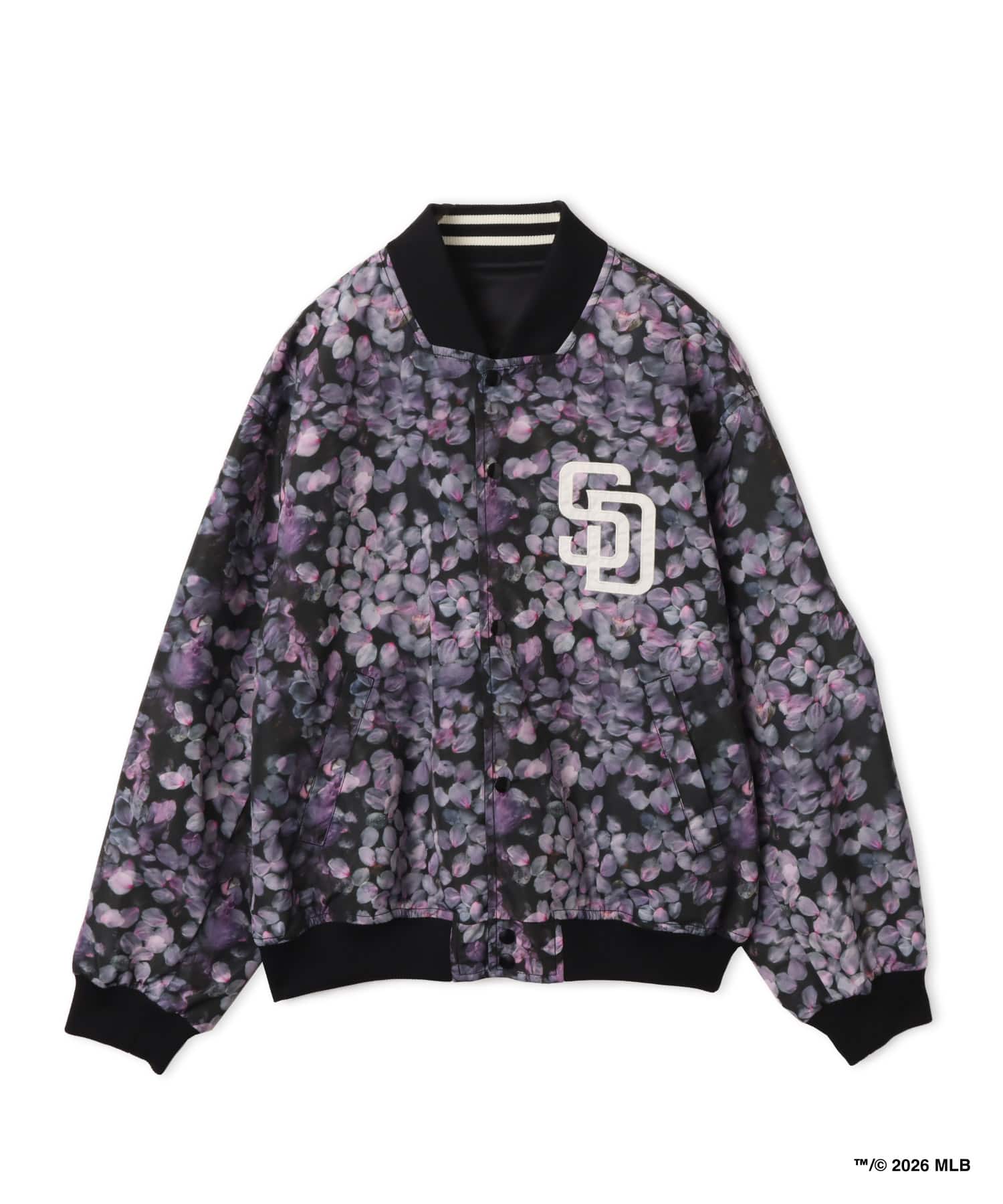 atmos x MLB Reversible Jacket 【SAKURA】 BLACKの画像
