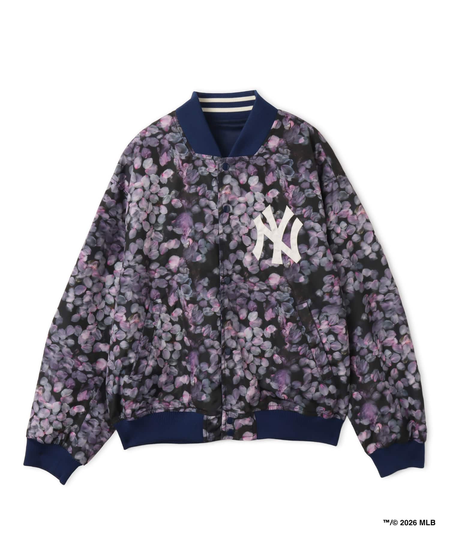 atmos x MLB Reversible Jacket 【SAKURA】 BLUEの画像