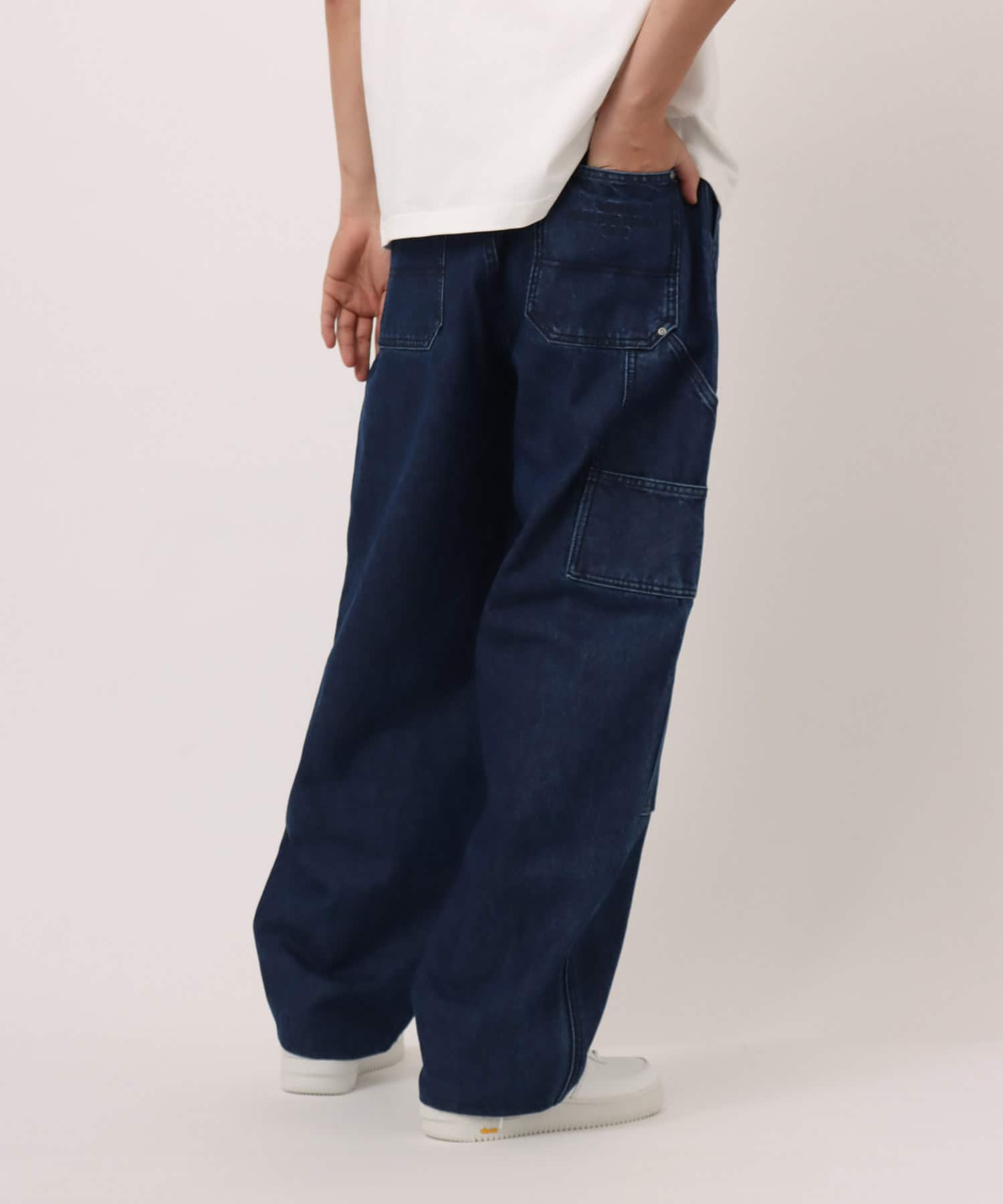 atmos Double-Knee Denim Pants BLUEの画像