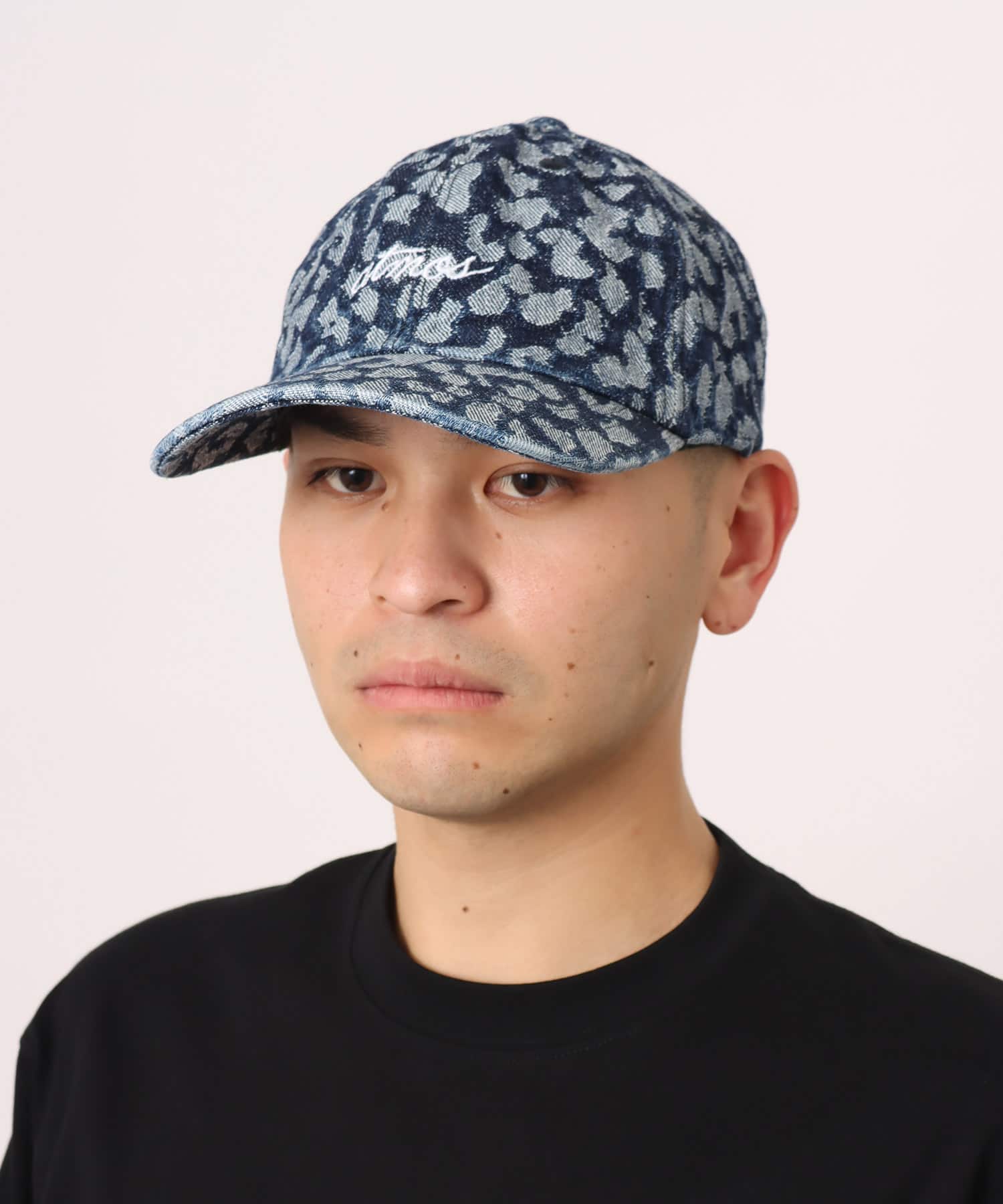 atmos Leopard Pattern Cap BLUEの画像