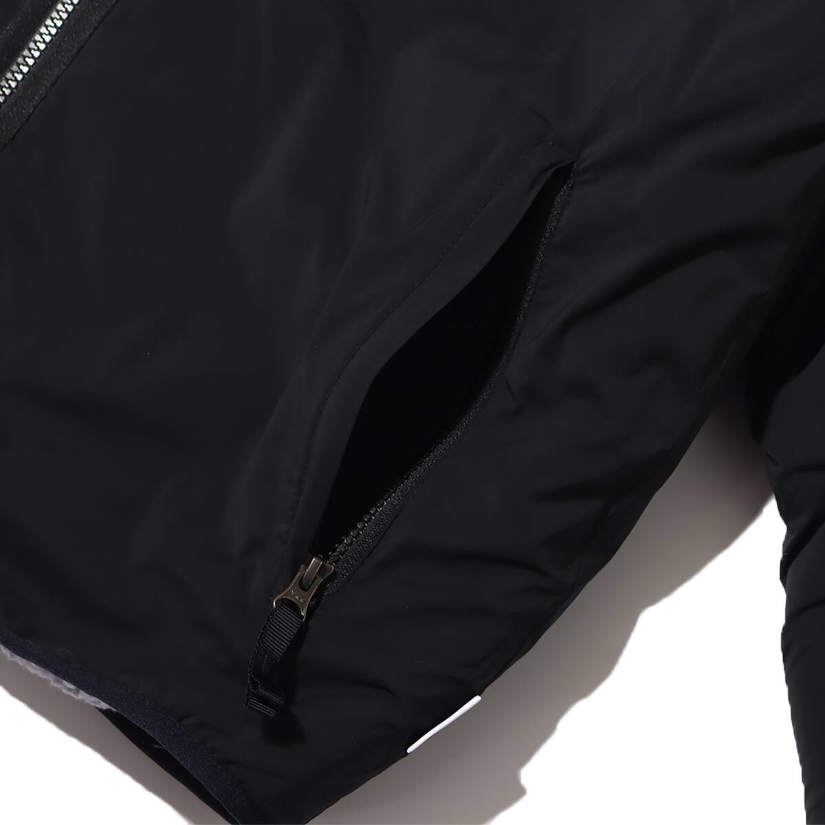 atmos REVERSIBLE FLEECE JACKET BLACK 22FA-I