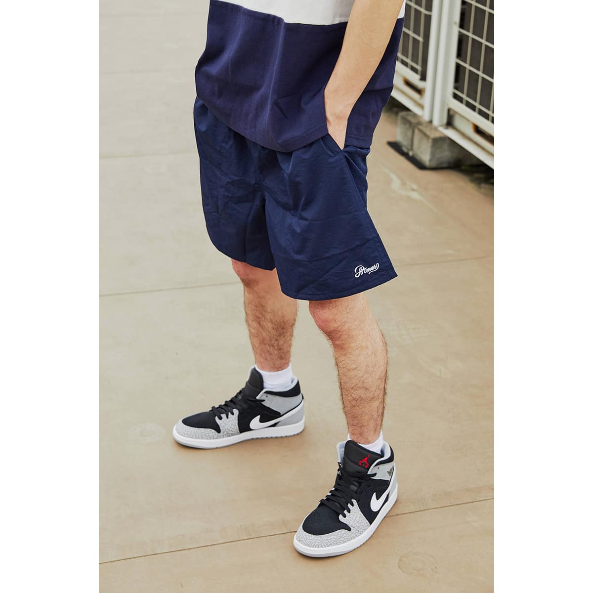 atmos EASY SHORT NAVY 22SP-I