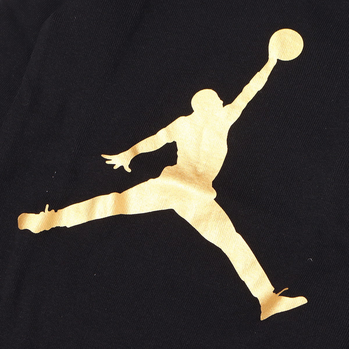 JORDAN JUMPMAN 3-PIECE SET HAT/LS BODYSUIT/BOOTIE BLACK/GOLD 22HO-Iの画像