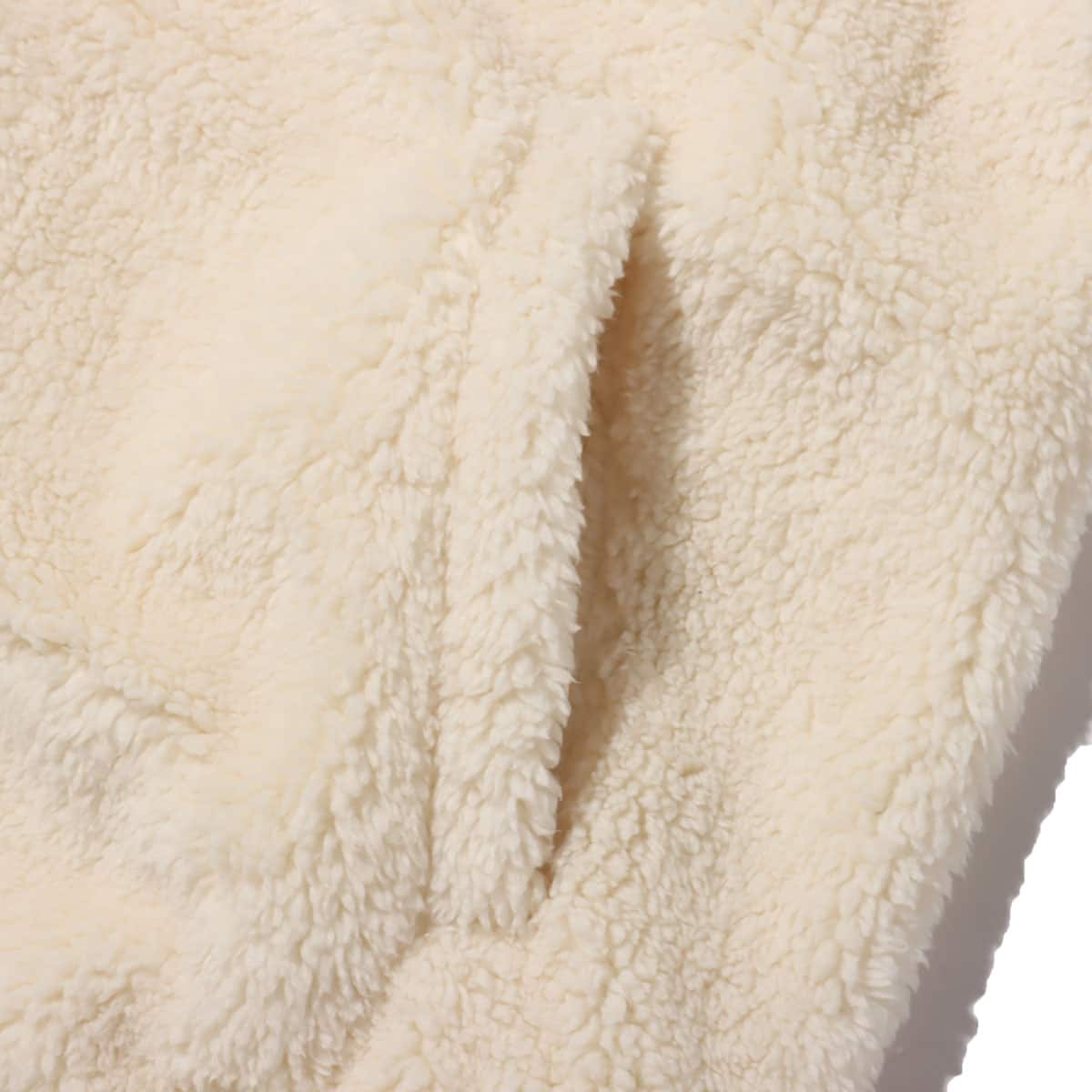 GUESS UNI HOODED ZIP-UP JACKET IVORY 20HO-Iの画像