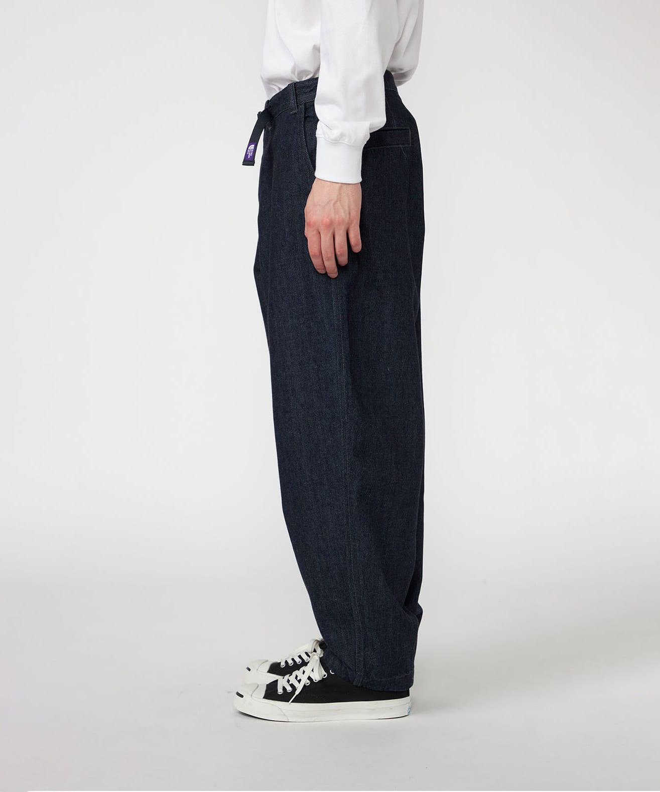 THE NORTH FACE PURPLE LABEL Denim Wide Tapered Field Pants Indigoの画像