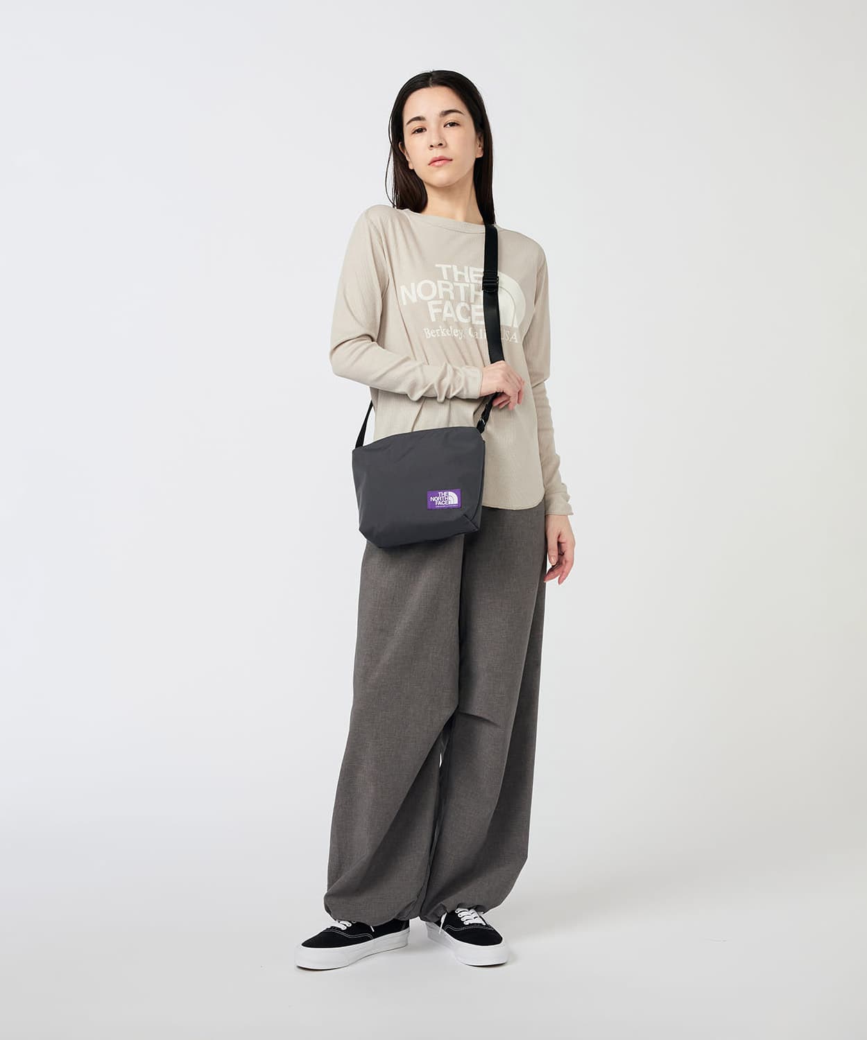 THE NORTH FACE PURPLE LABEL Field Small Shoulder Bag Asphalt Grayの画像