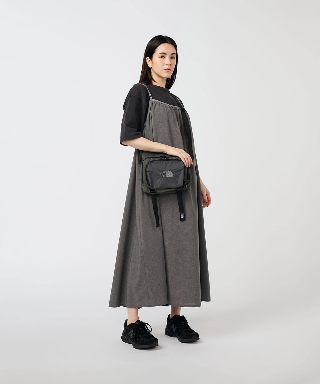 THE NORTH FACE PURPLE LABEL CORDURA Nylon Shoulder Bag Asphalt Grayの画像
