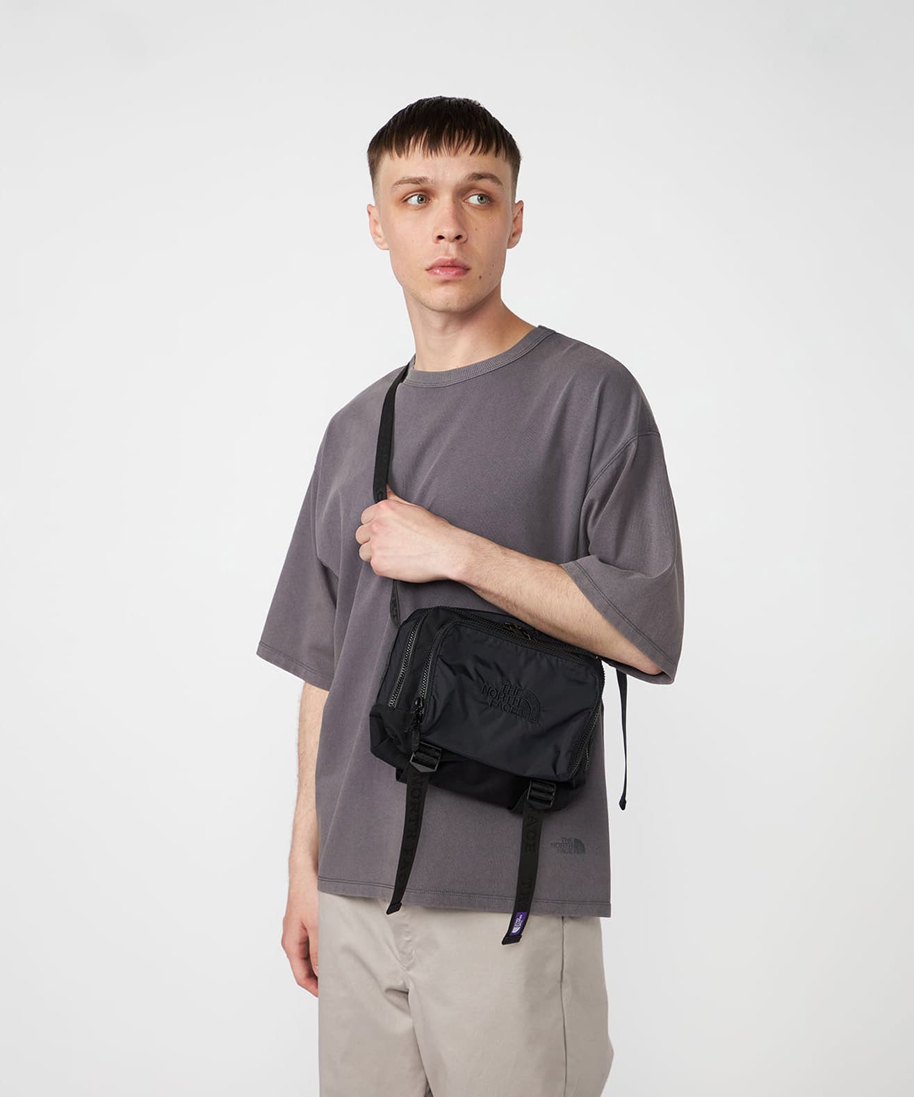 THE NORTH FACE PURPLE LABEL CORDURA Nylon Shoulder Bag Blackの画像