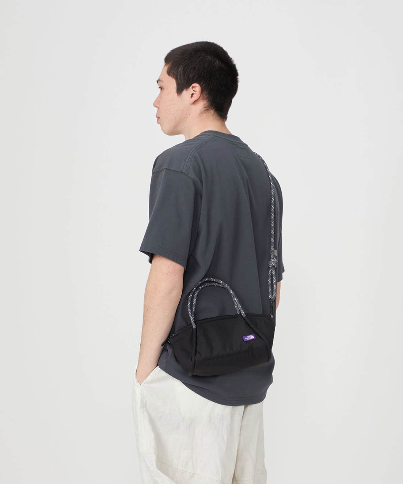 THE NORTH FACE PURPLE LABEL STROLL 2WAY DEMI BAG BLACKの画像