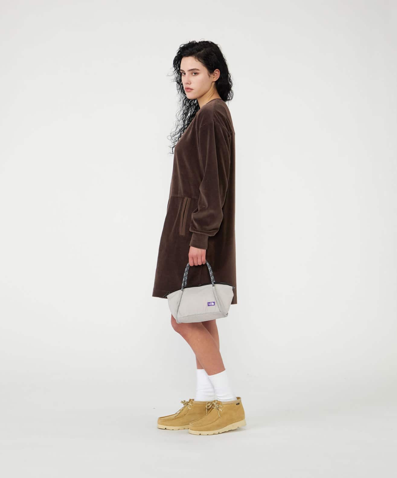 THE NORTH FACE PURPLE LABEL STROLL 2WAY DEMI BAG STONEの画像