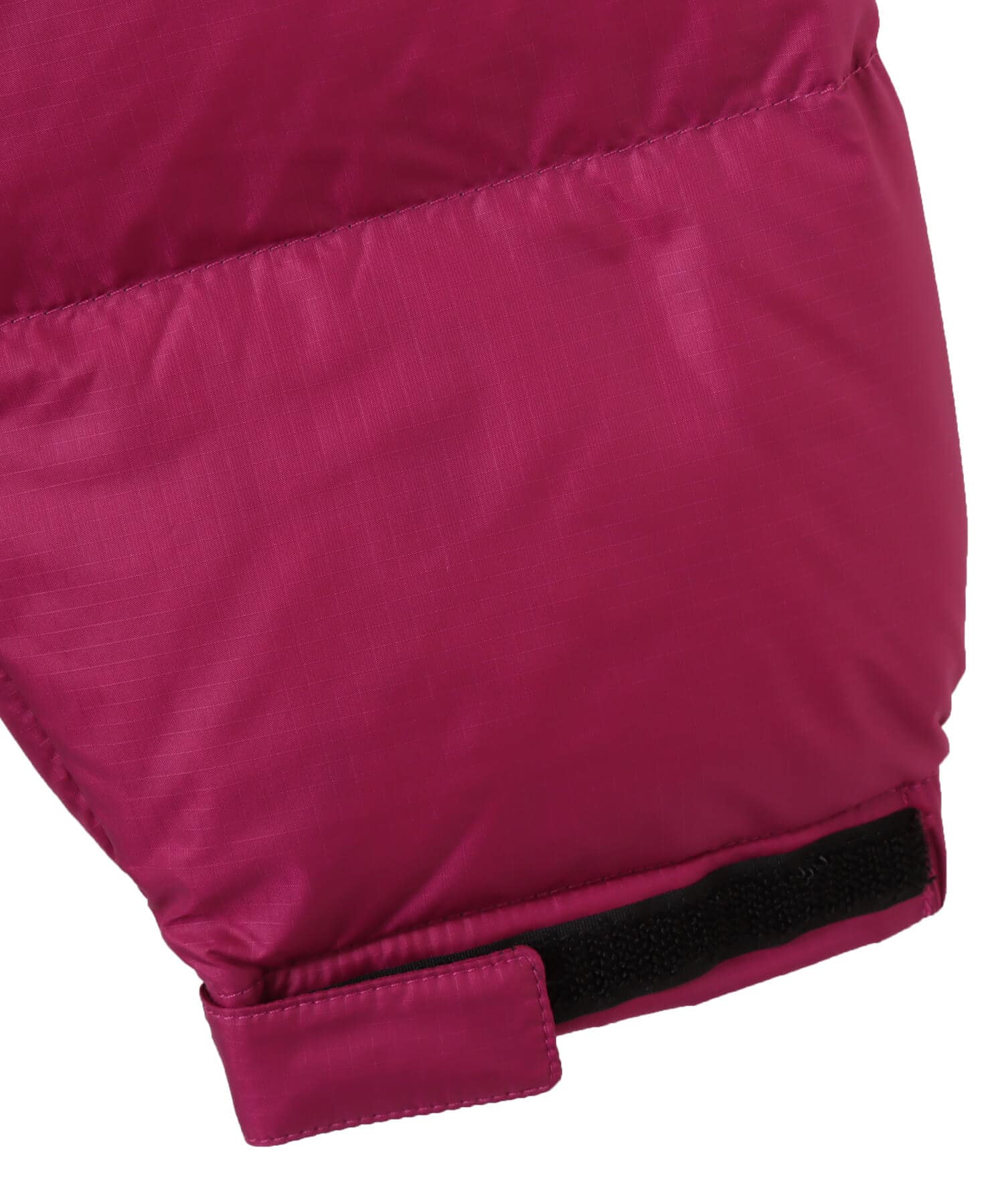 THE NORTH FACE Womens Short Nuptse Jacket ブラックxロックスバリーピンクの画像