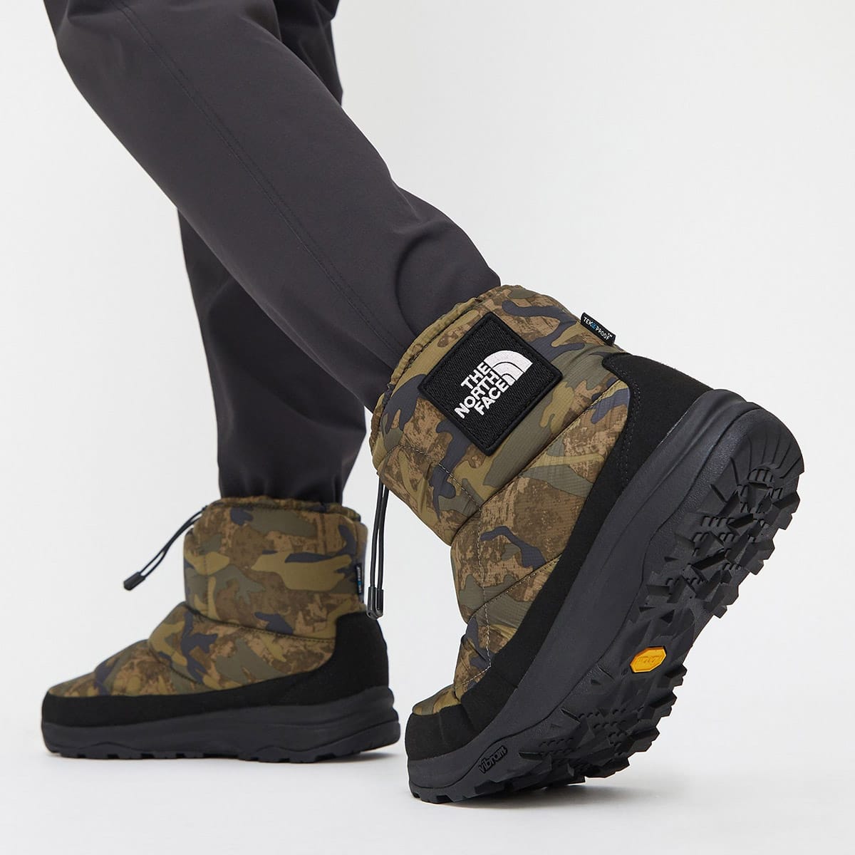 THE NORTH FACE♤Nuptse Bootie カモビームス - ブーツ