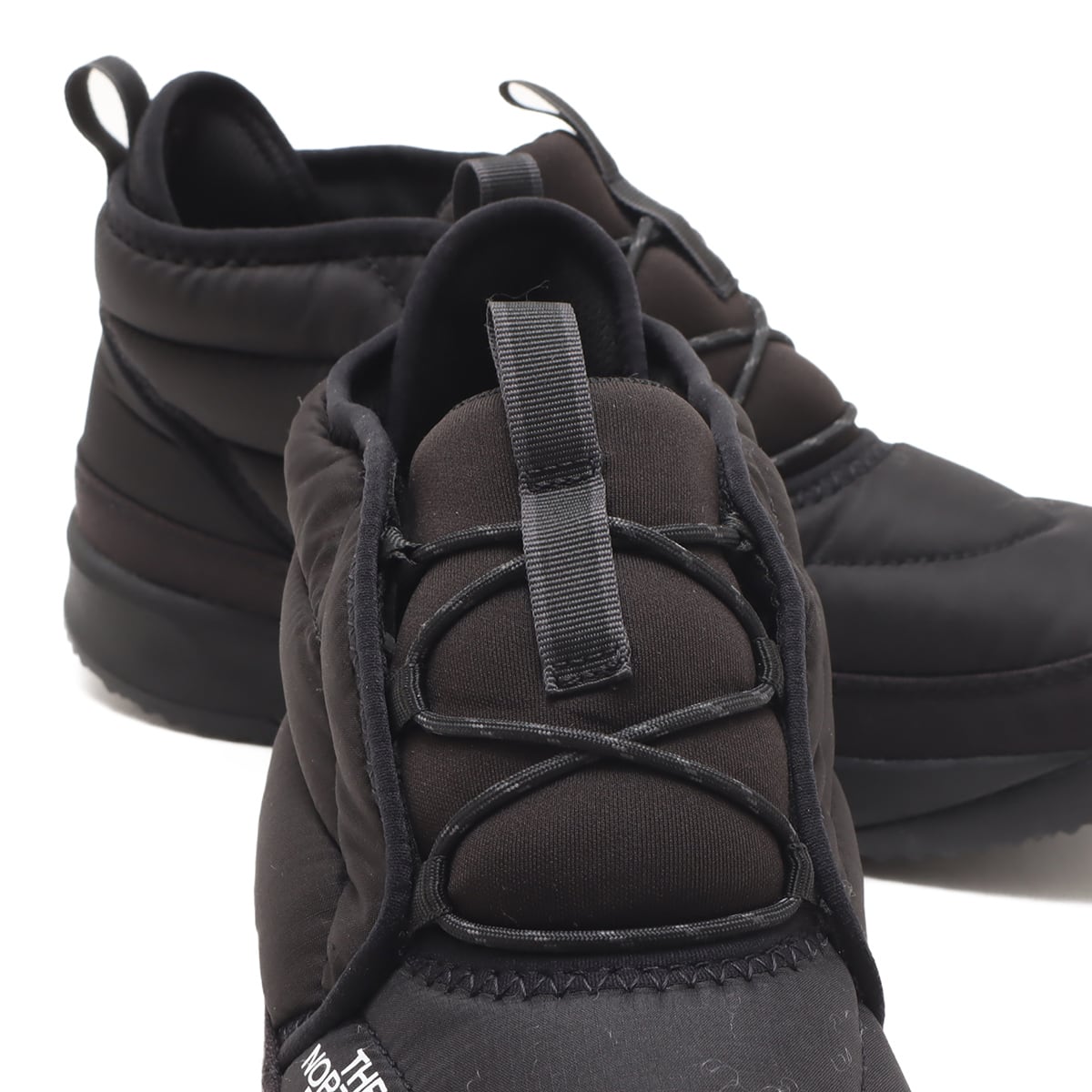 THE NORTH FACE NUPTSE CHUKKA WP TNFブラックの画像