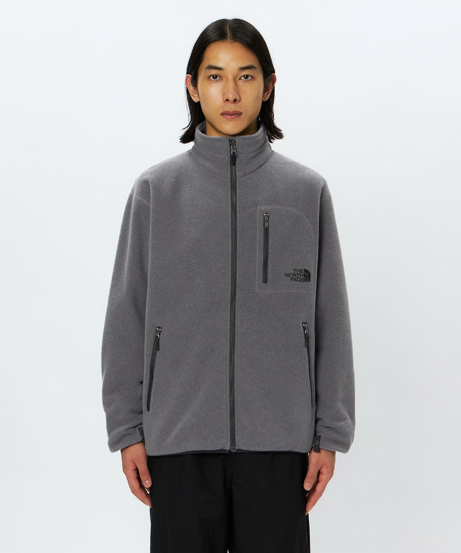 THE NORTH FACE Field Fleece Jacket ミックスグレーの画像